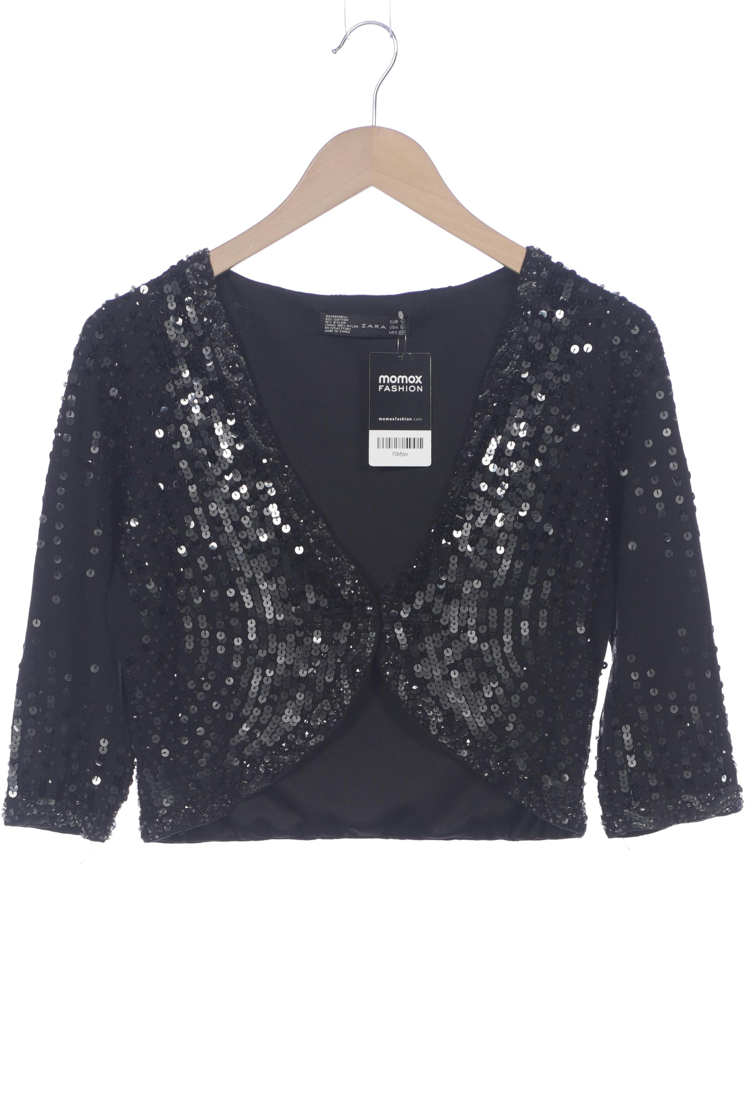 

Zara Damen Strickjacke, schwarz, Gr. 42