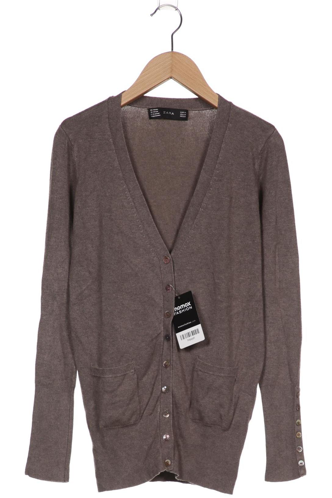 

ZARA Damen Strickjacke, braun