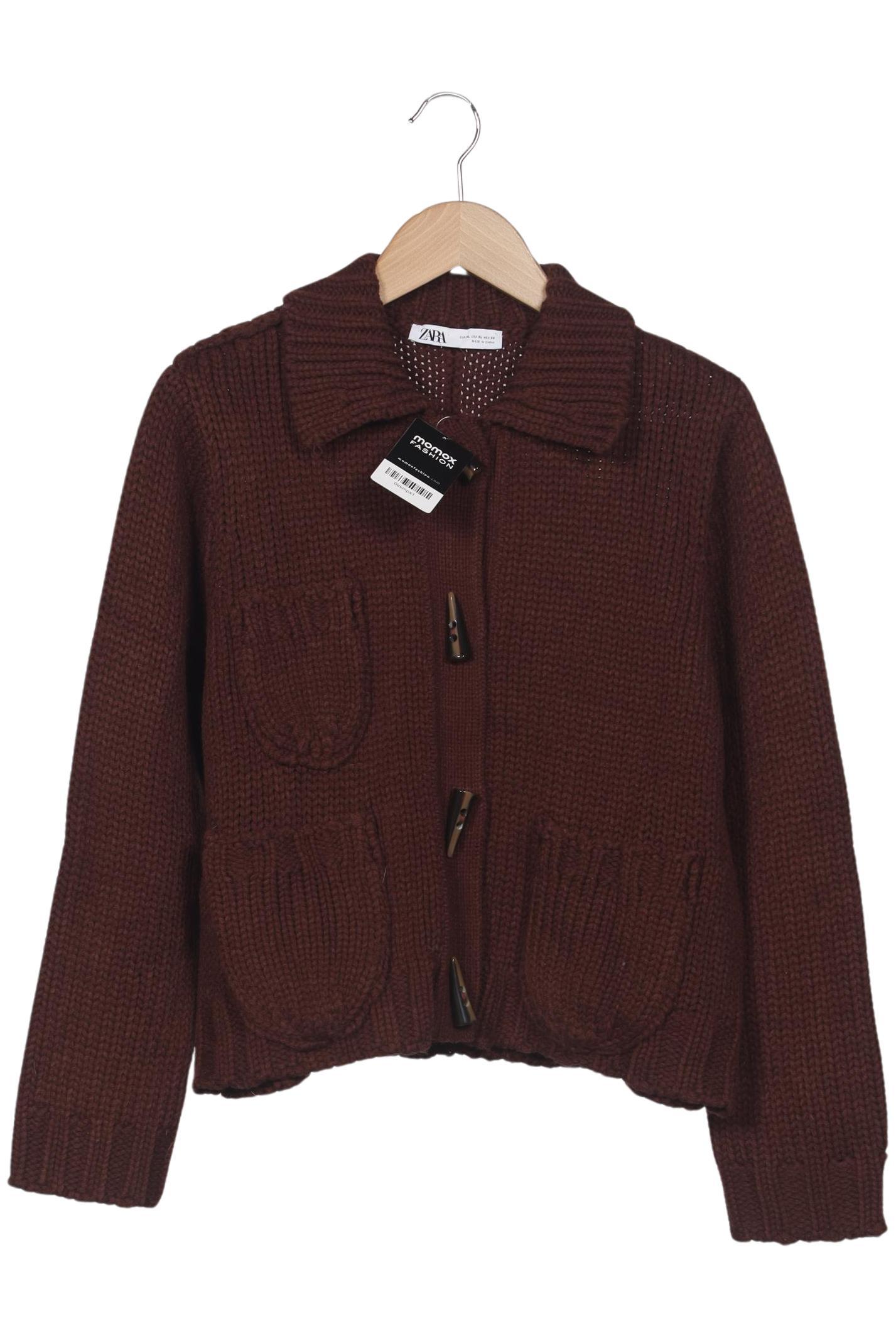 

Zara Damen Strickjacke, braun, Gr. 44