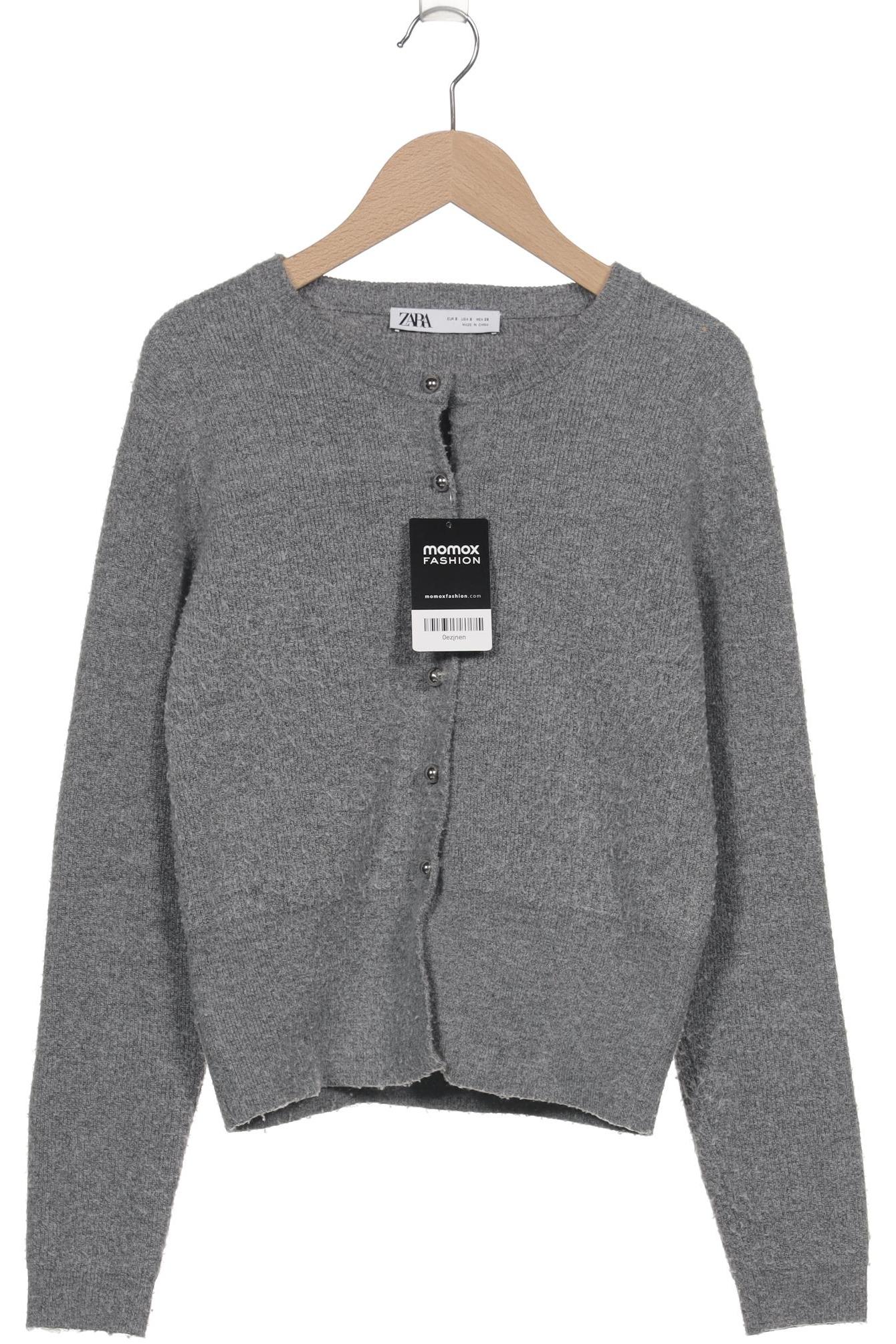 

Zara Damen Strickjacke, grau, Gr. 36