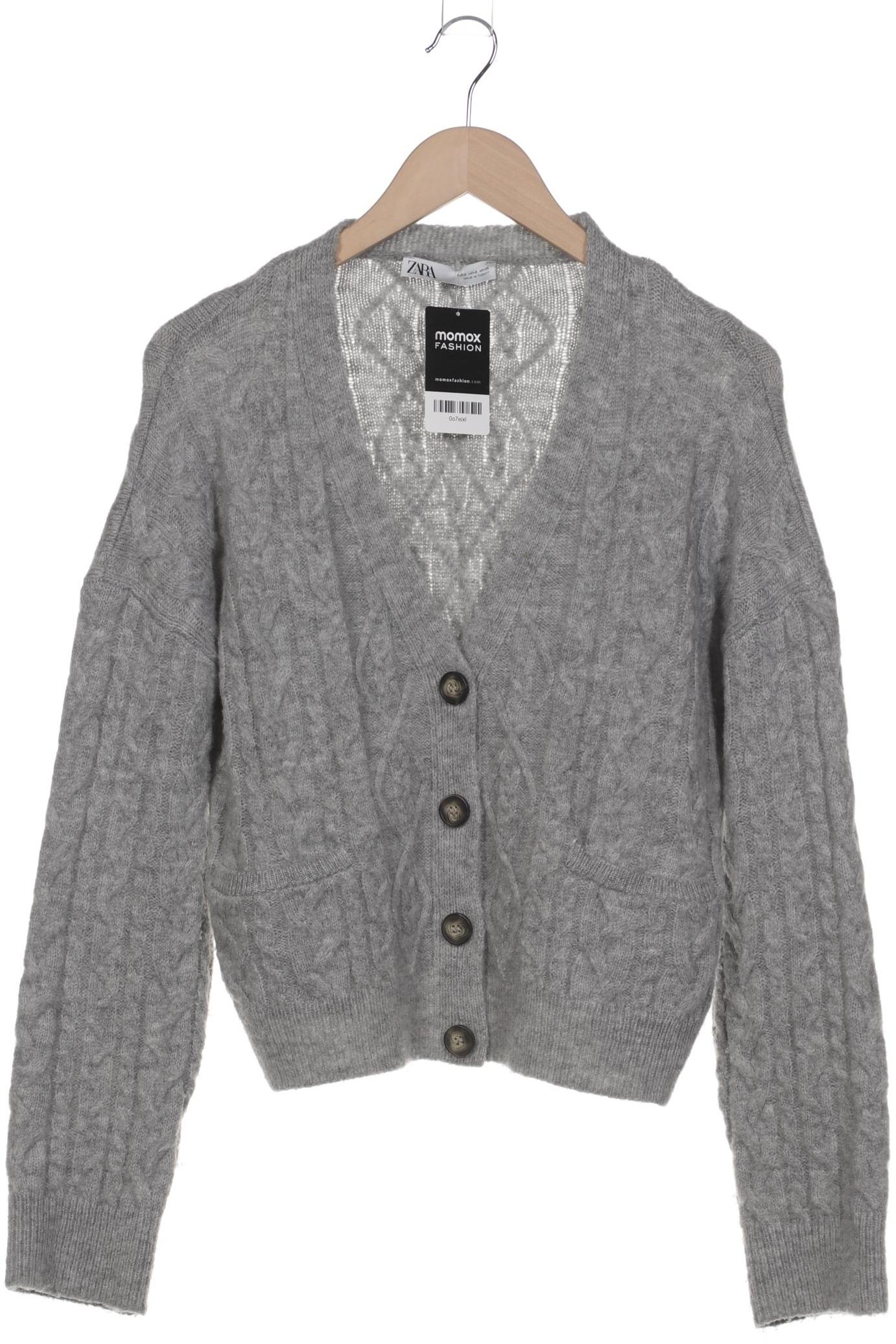 

Zara Damen Strickjacke, grau, Gr. 36
