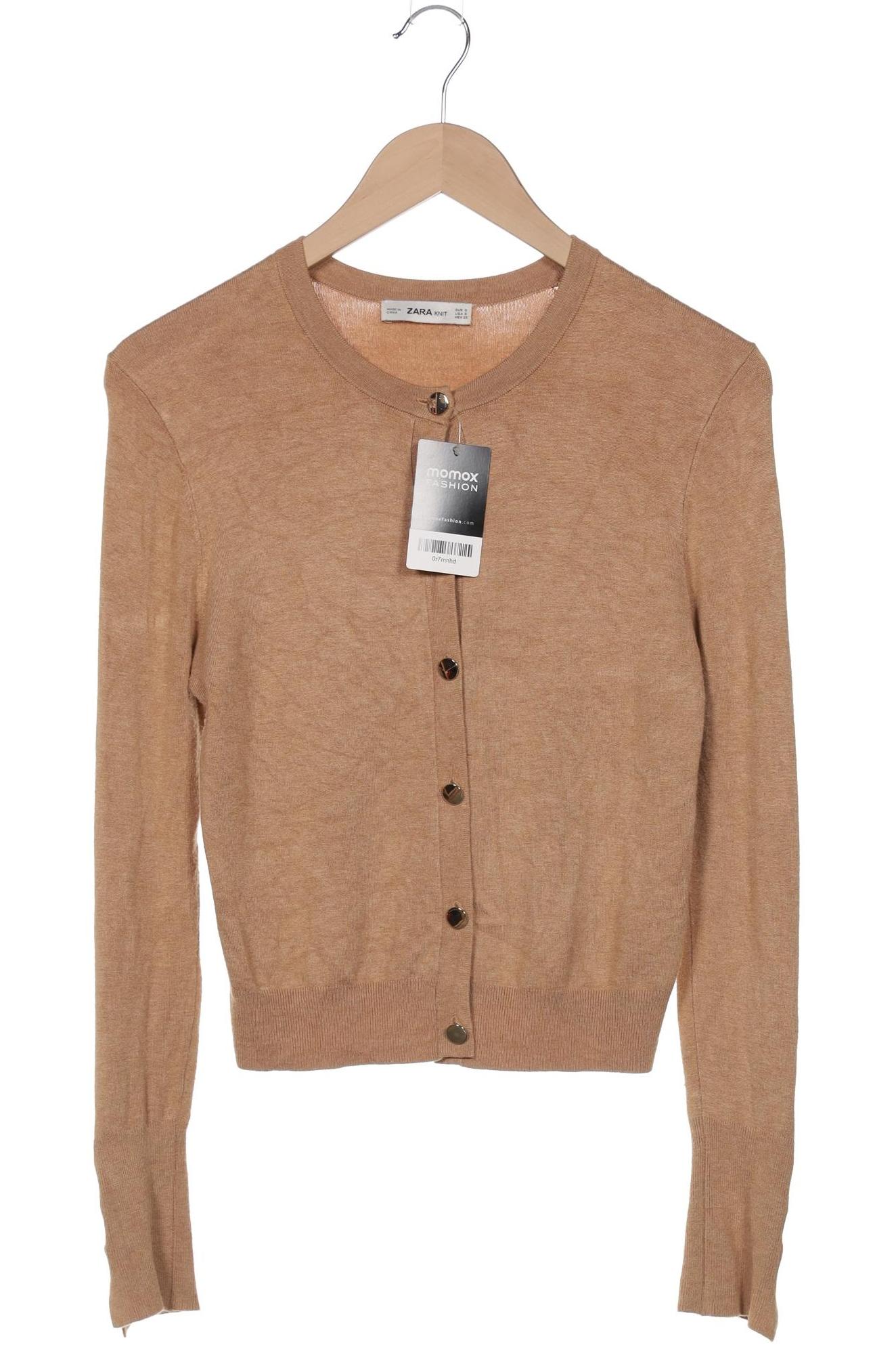 

Zara Damen Strickjacke, beige, Gr. 36
