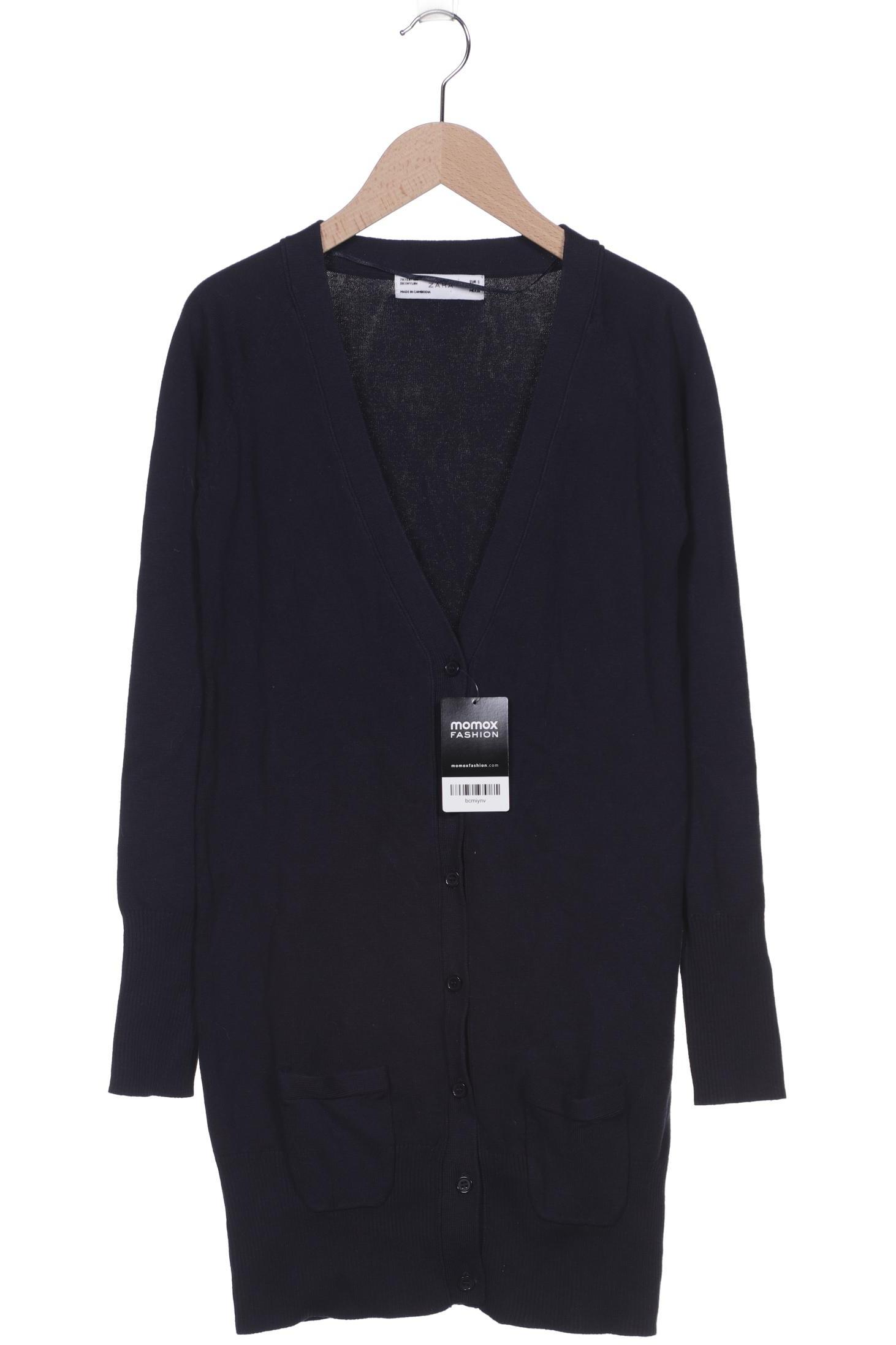 

Zara Damen Strickjacke, marineblau, Gr. 36