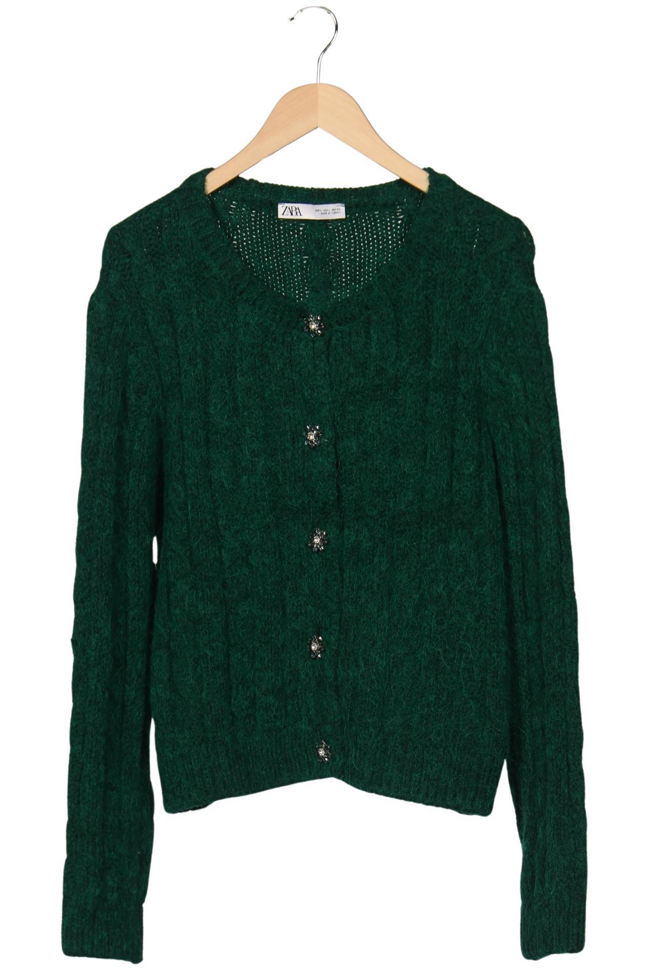 

Zara Damen Strickjacke, grün, Gr. 42