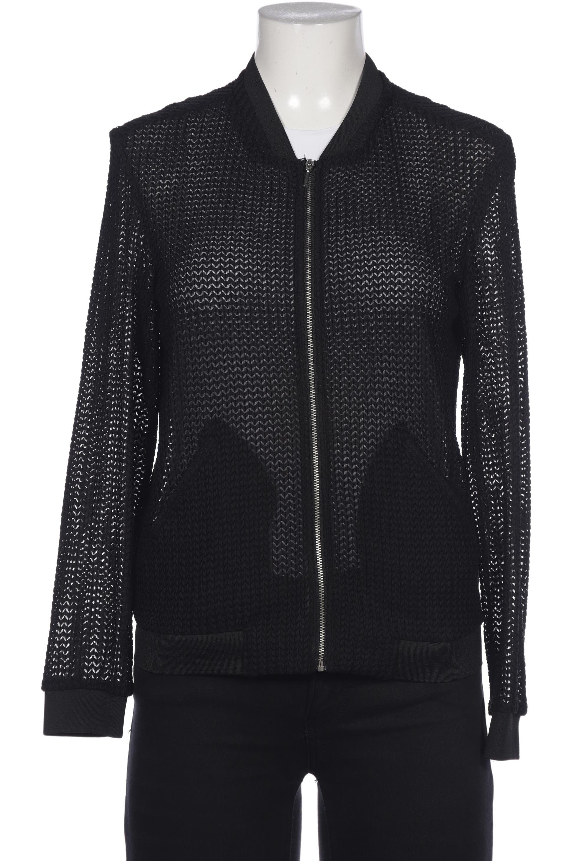 

ZARA Damen Strickjacke, schwarz
