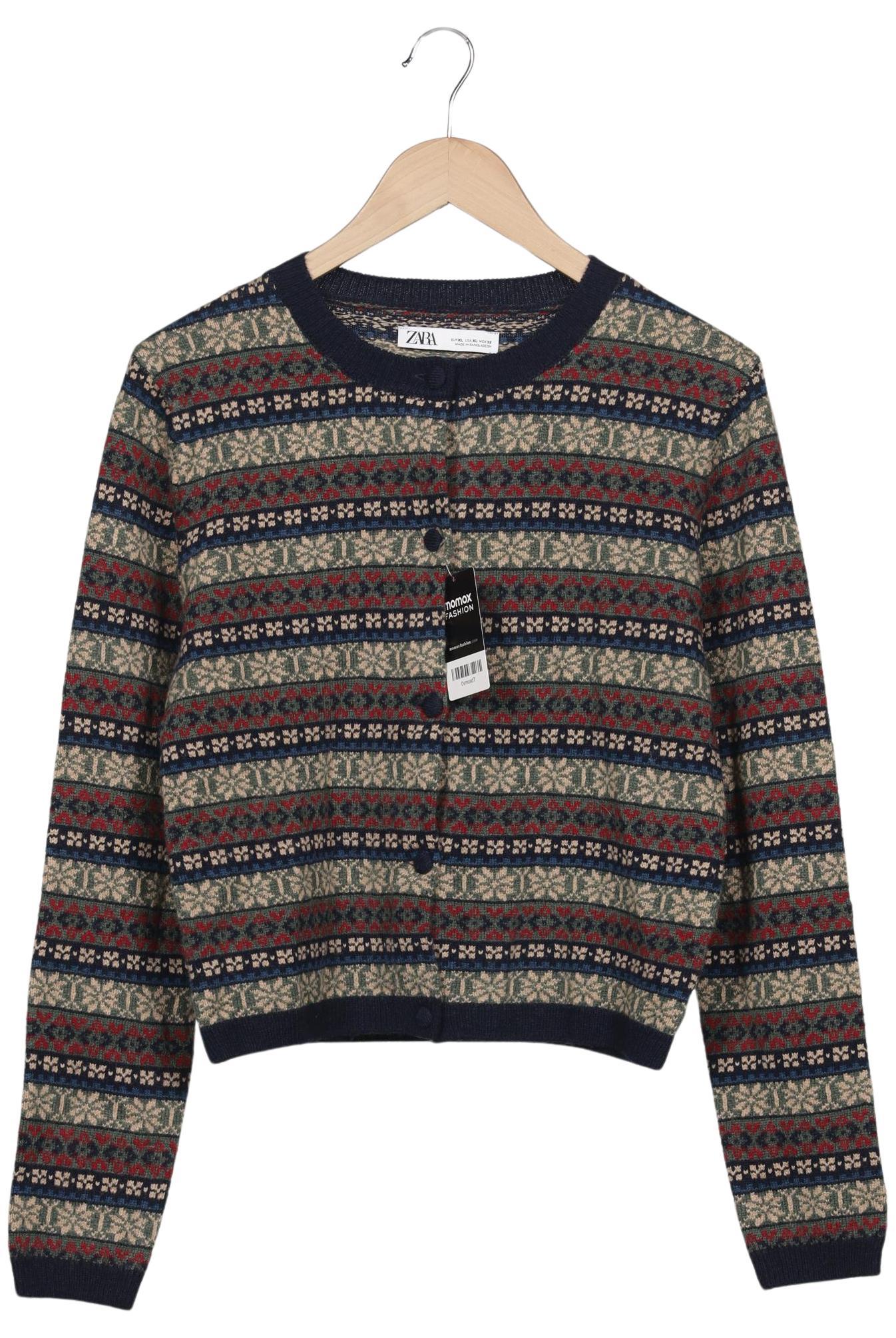 

Zara Damen Strickjacke, mehrfarbig, Gr. 44