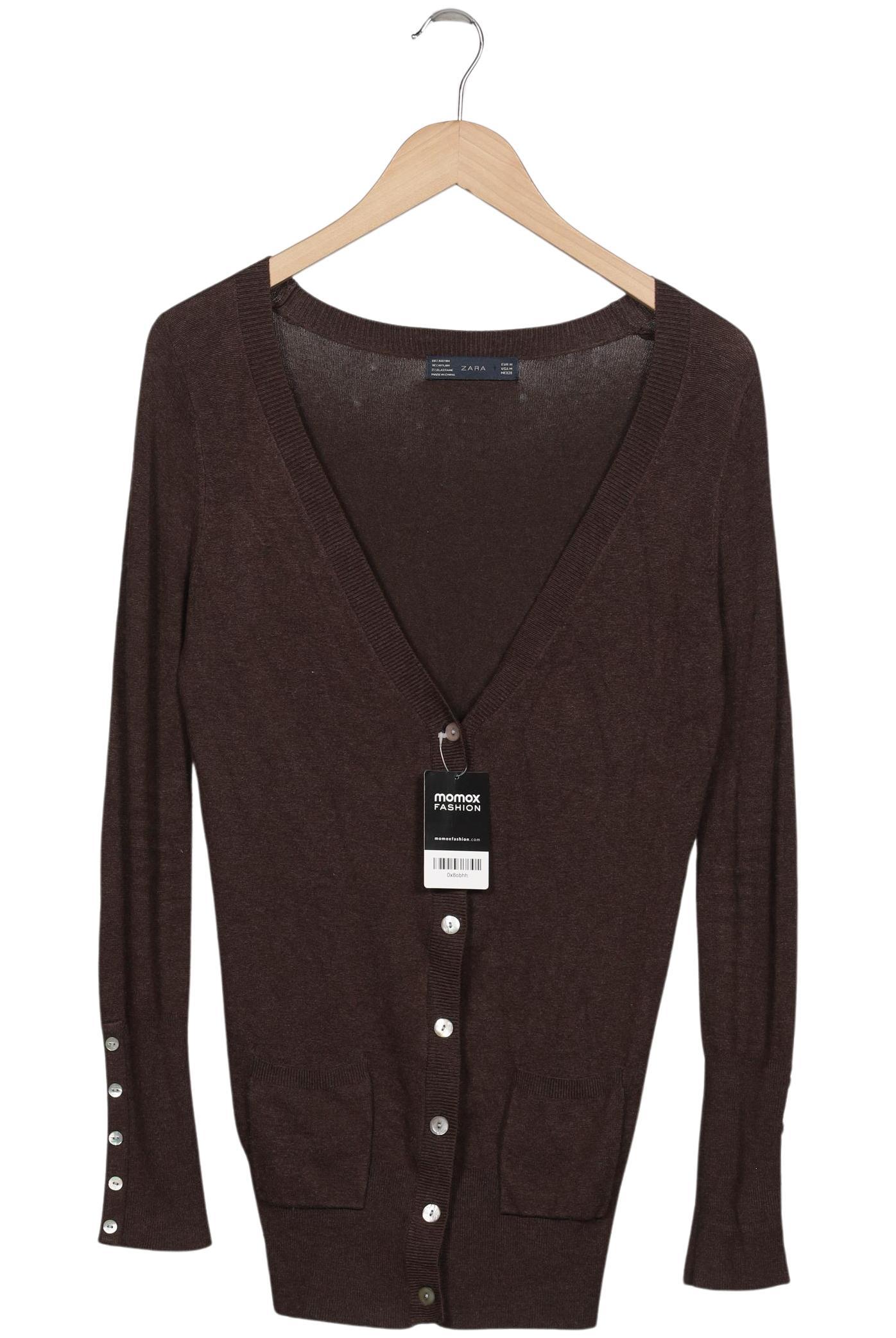 

Zara Damen Strickjacke, braun, Gr. 38