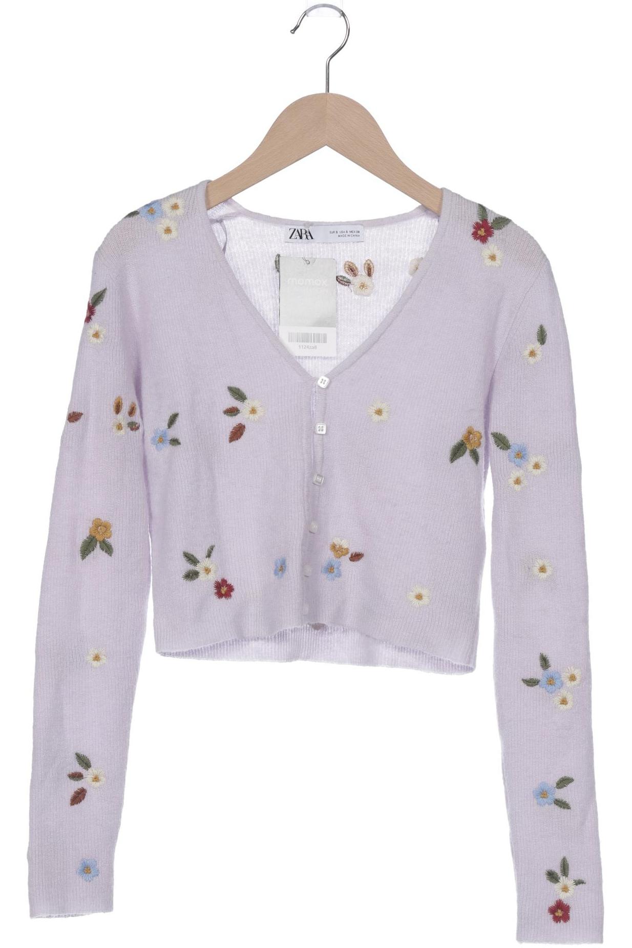 

Zara Damen Strickjacke, flieder, Gr. 36