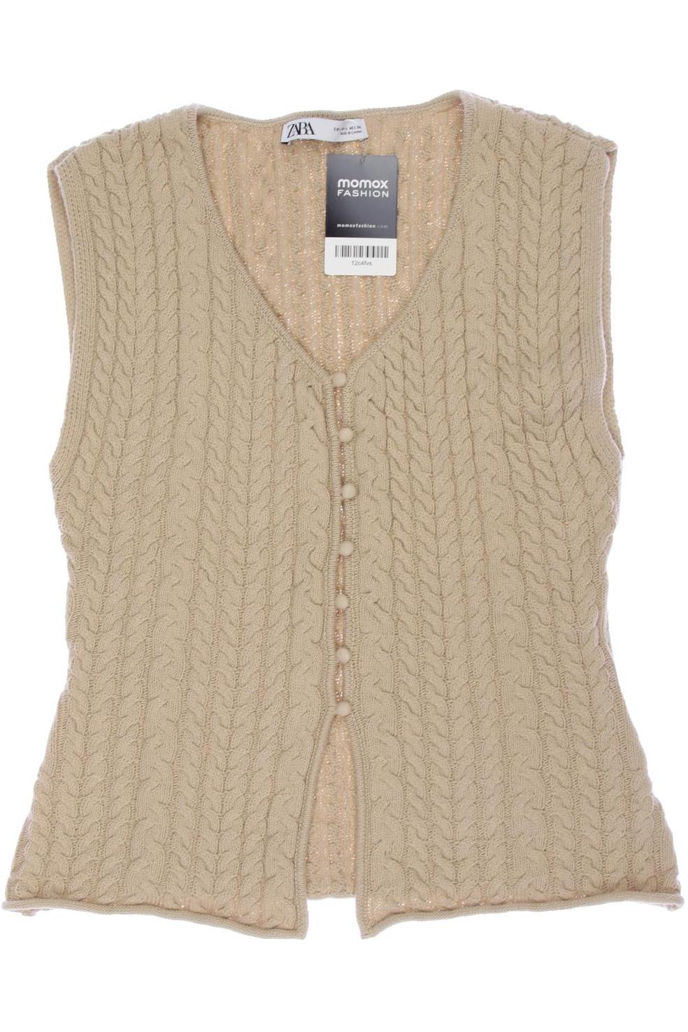 

Zara Damen Strickjacke, beige, Gr. 42