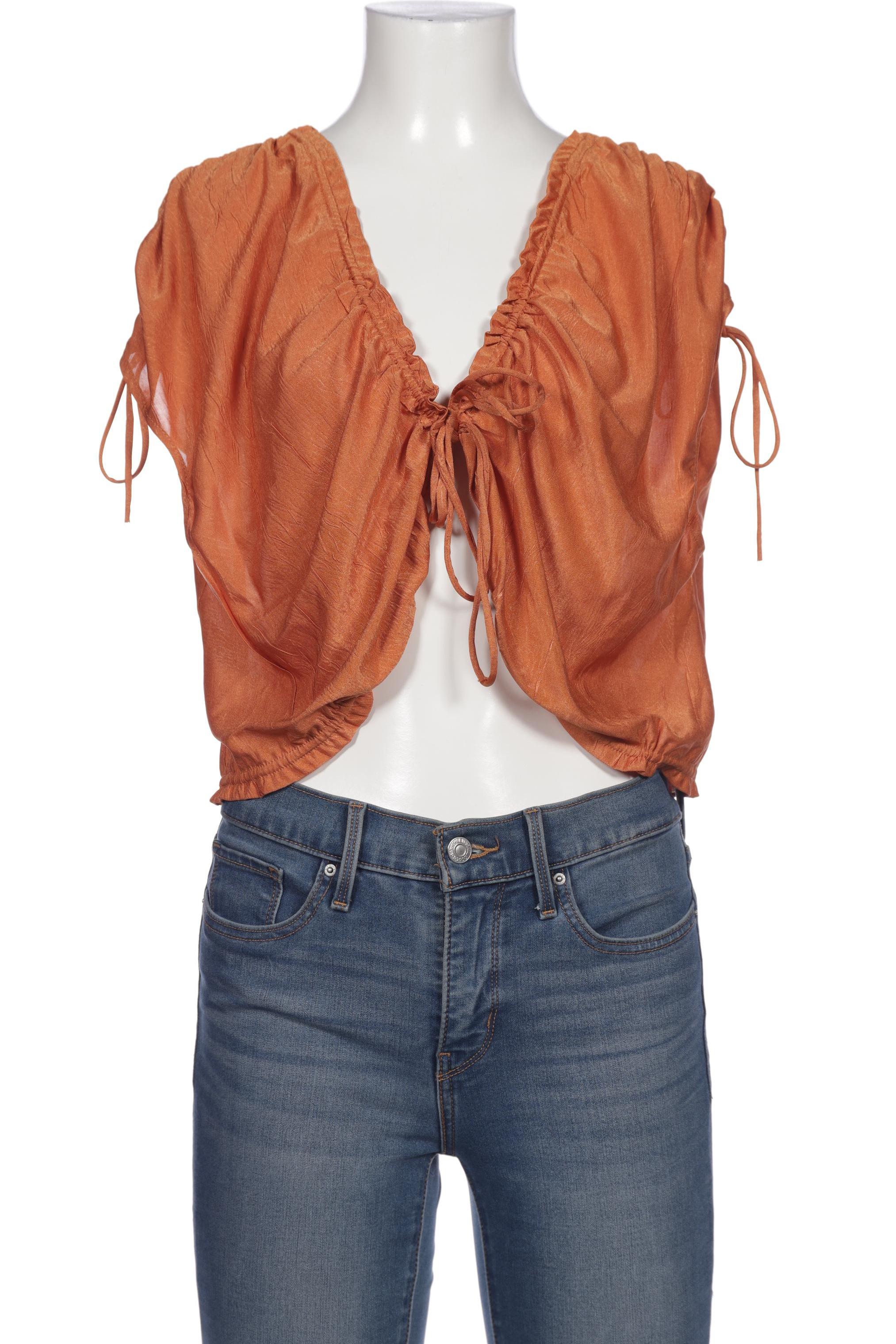 

ZARA Damen Strickjacke, orange