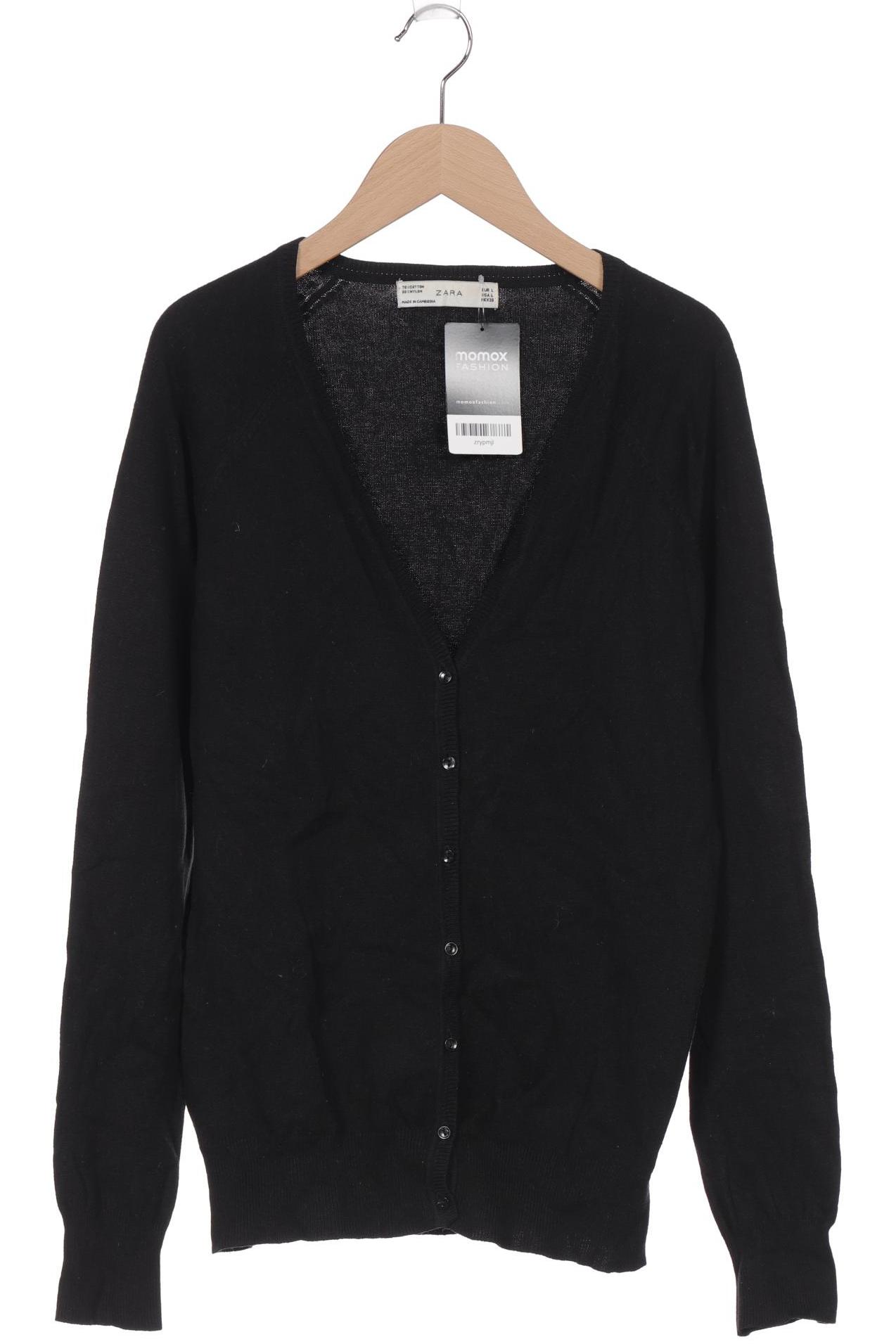 

Zara Damen Strickjacke, schwarz, Gr. 42