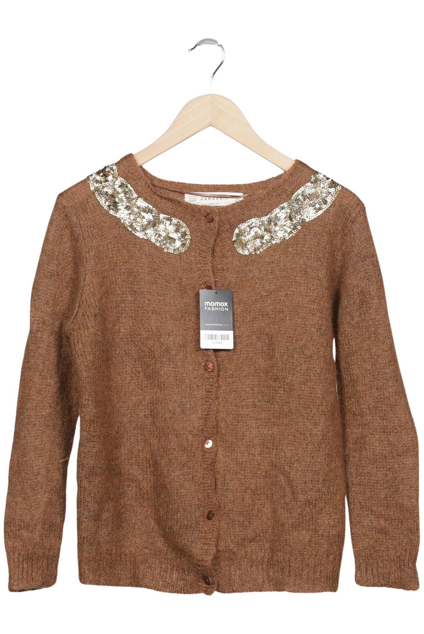

Zara Damen Strickjacke, braun, Gr. 42