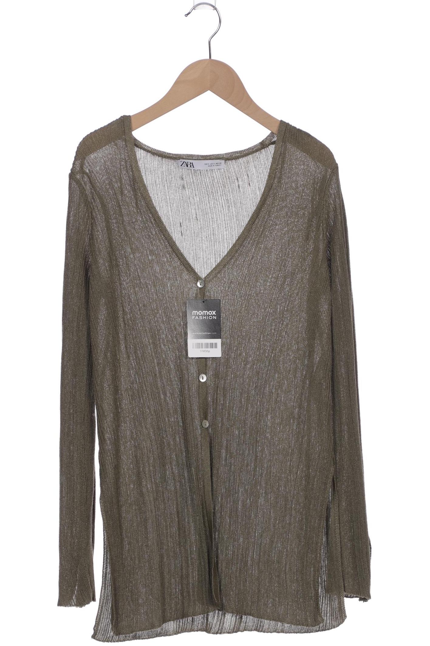 

Zara Damen Strickjacke, grün, Gr. 36