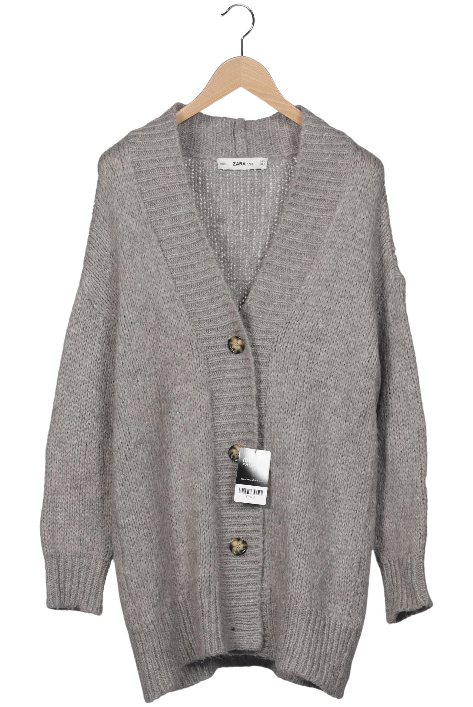 

Zara Damen Strickjacke, grau, Gr. 36