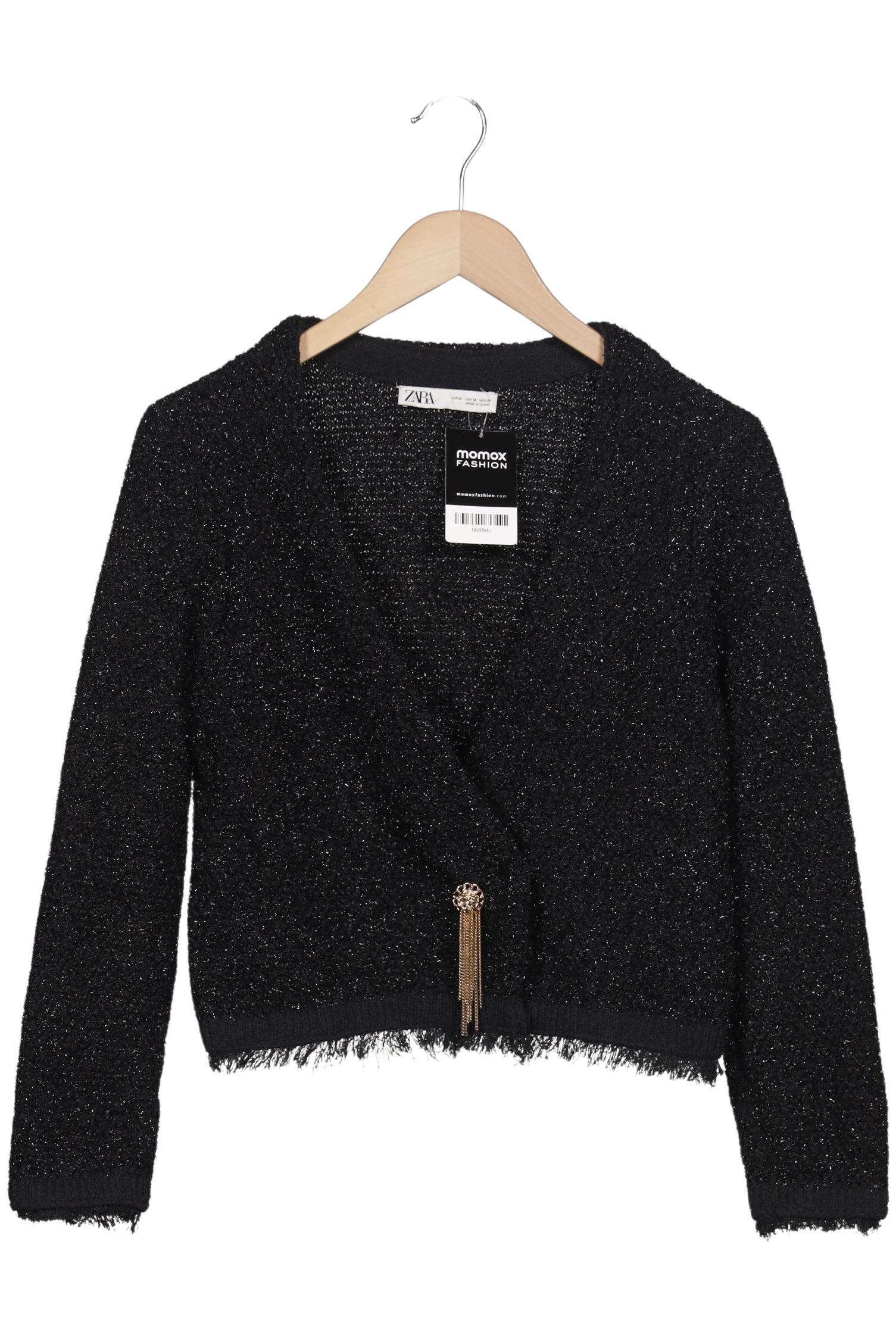 

Zara Damen Strickjacke, schwarz, Gr. 38