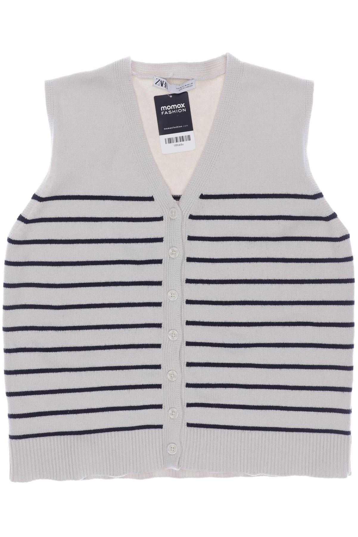 

ZARA Damen Strickjacke, cremeweiß