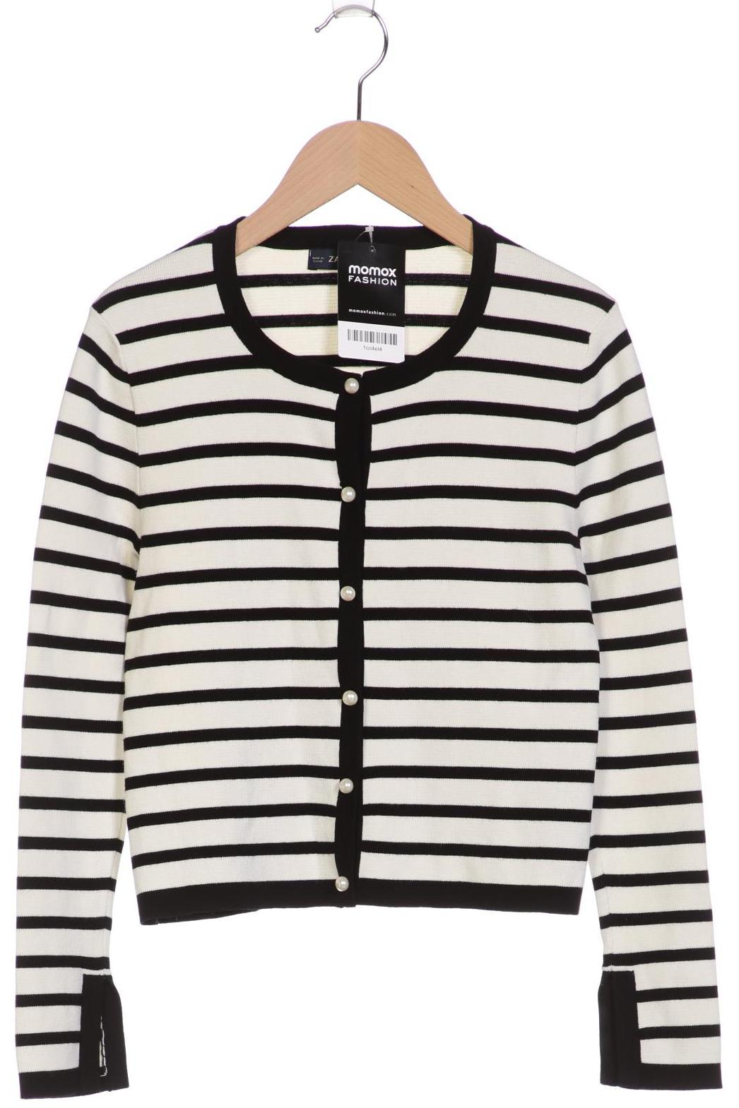 

Zara Damen Strickjacke, cremeweiß, Gr. 36