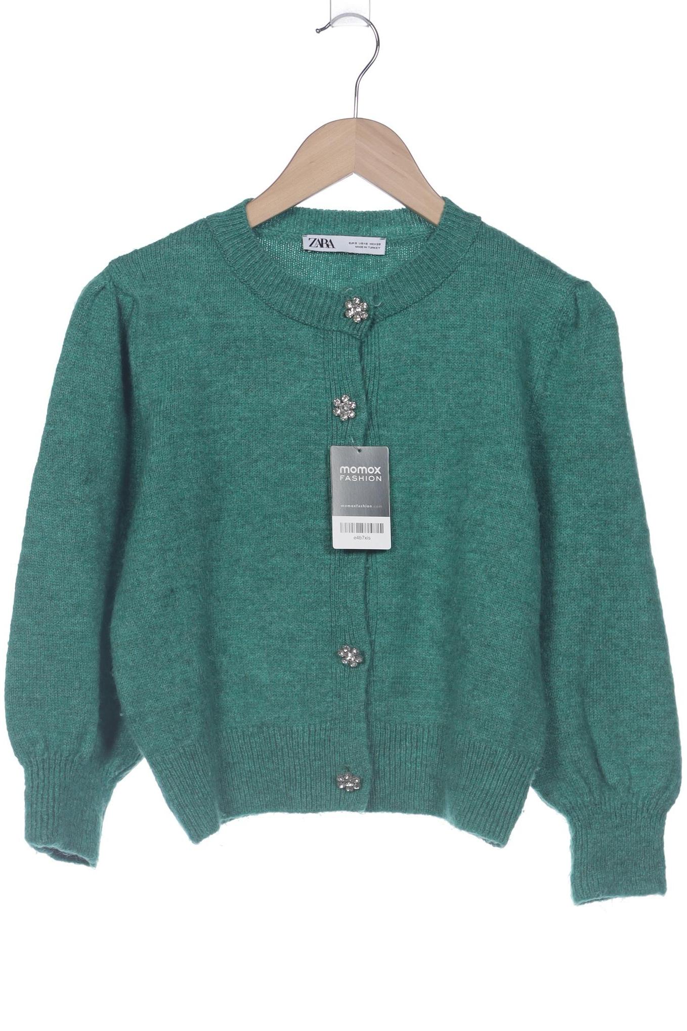 

Zara Damen Strickjacke, grün, Gr. 36