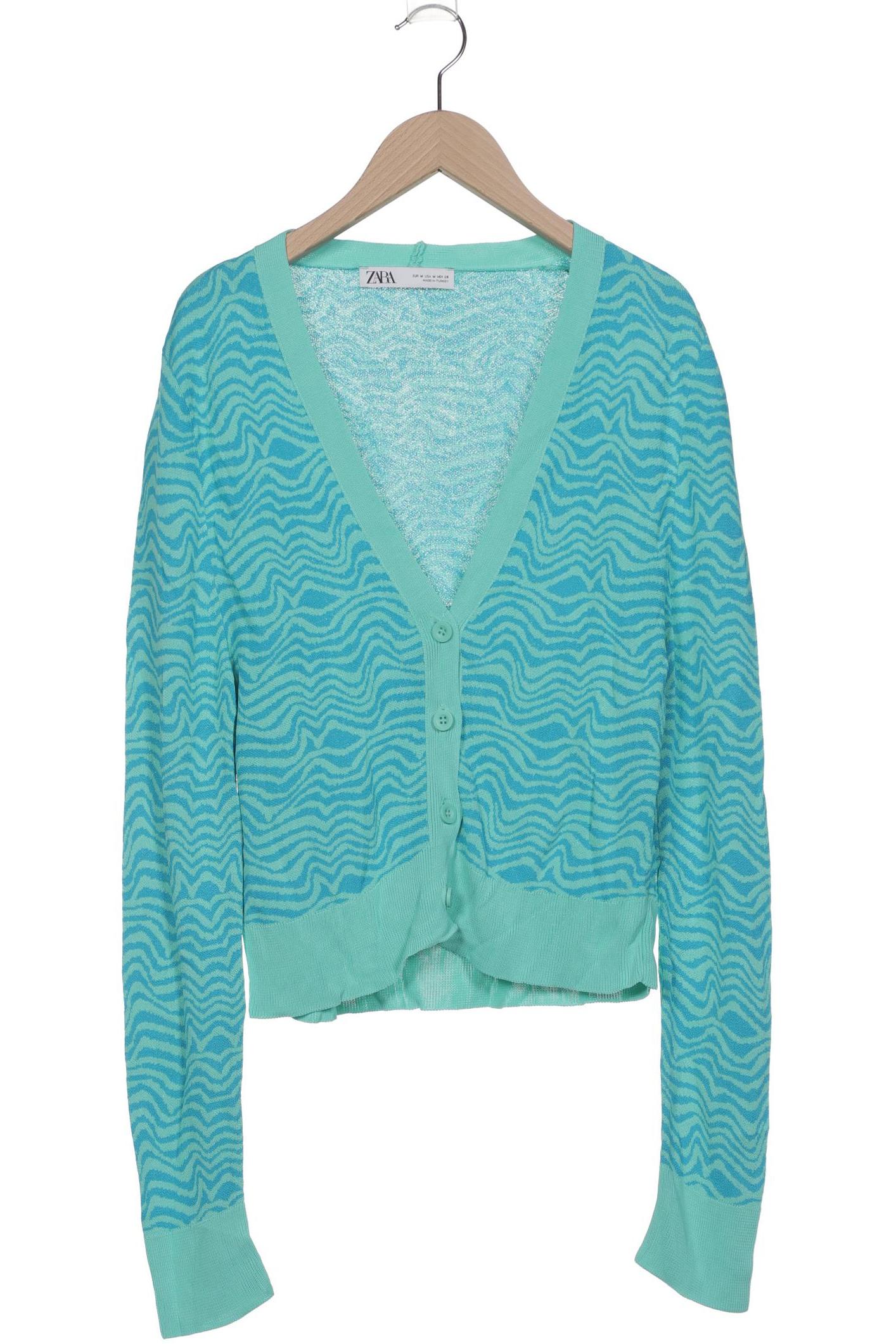 

Zara Damen Strickjacke, blau, Gr. 38