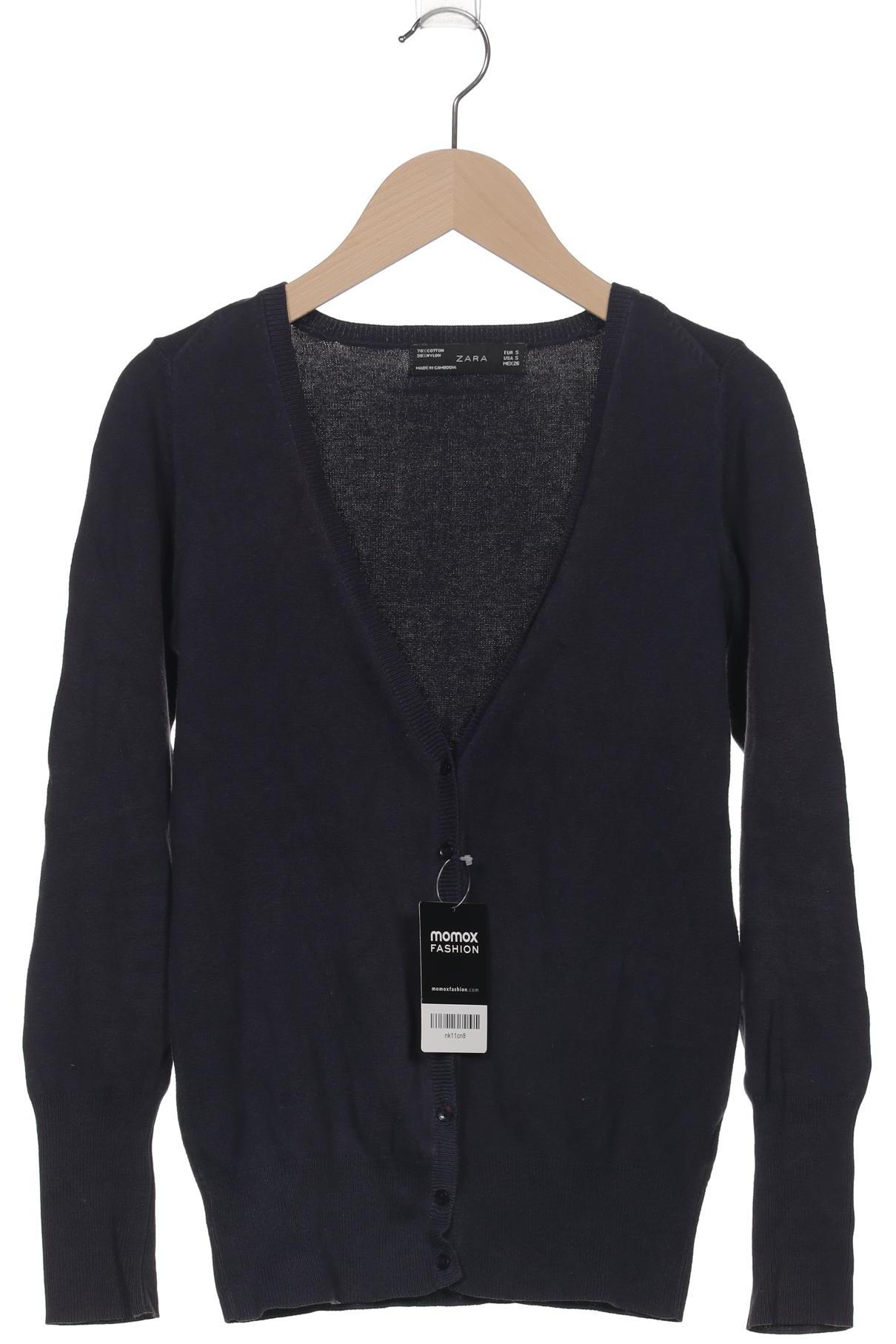 

Zara Damen Strickjacke, marineblau, Gr. 36