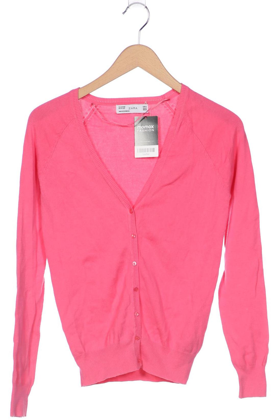 

ZARA Damen Strickjacke, pink