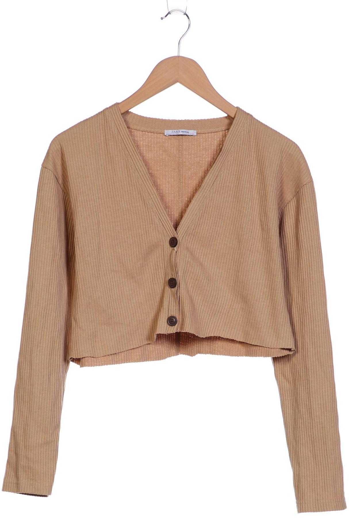 

ZARA Damen Strickjacke, beige