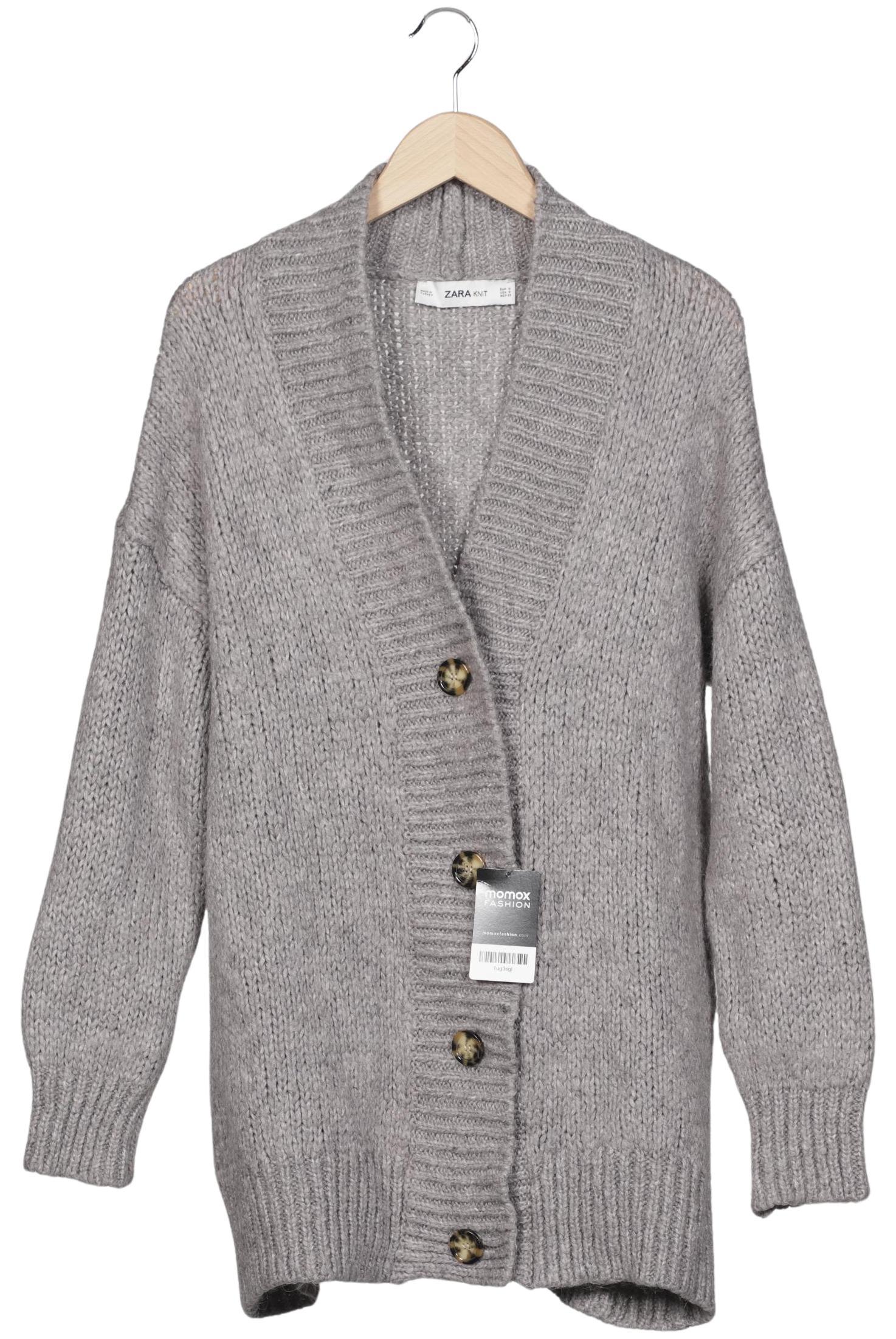 

Zara Damen Strickjacke, grau, Gr. 36