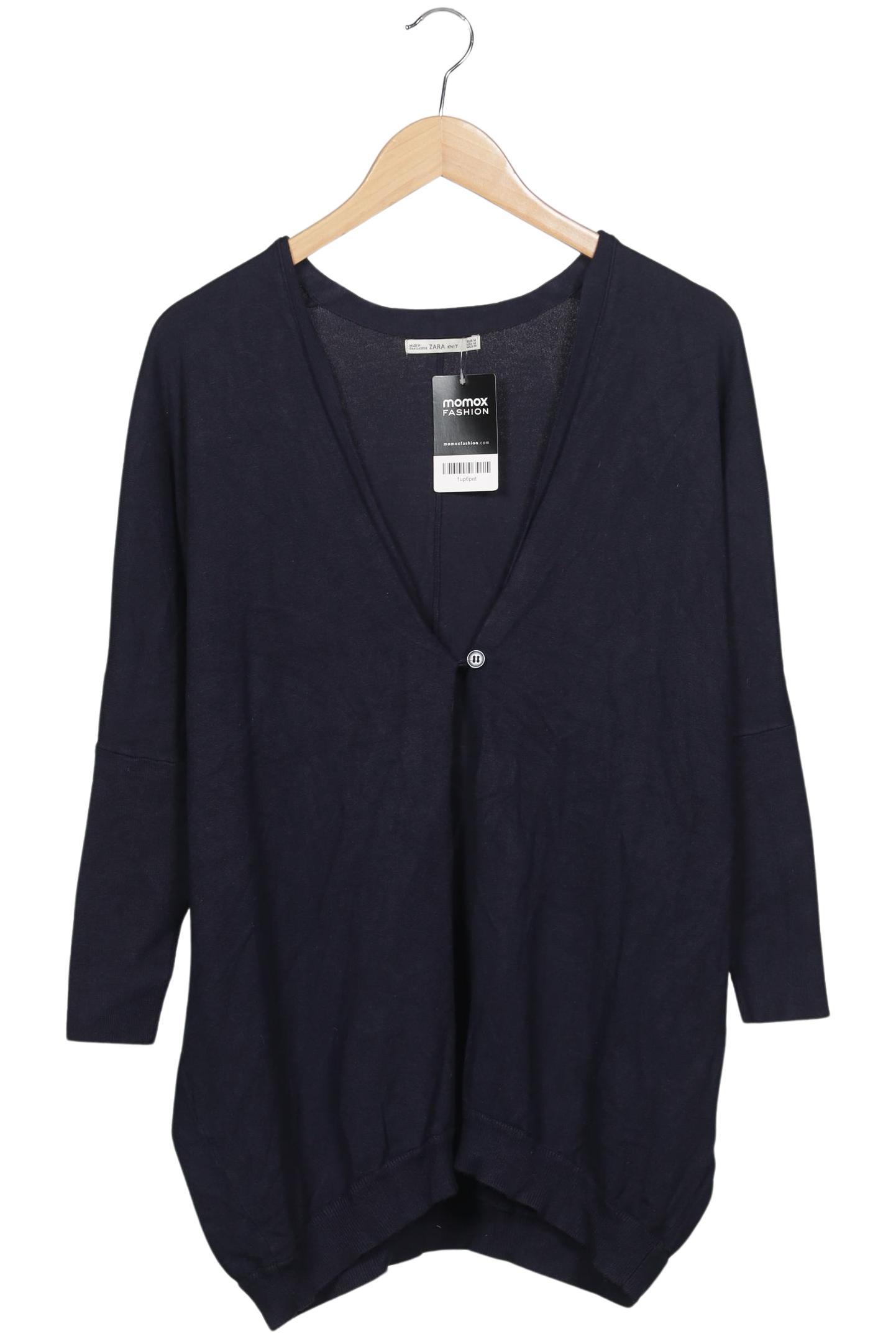 

Zara Damen Strickjacke, marineblau, Gr. 38