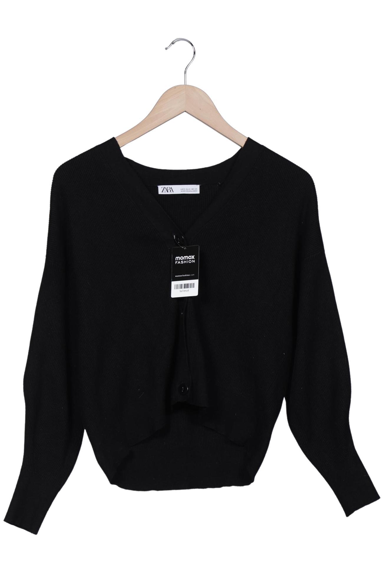 

Zara Damen Strickjacke, schwarz, Gr. 38
