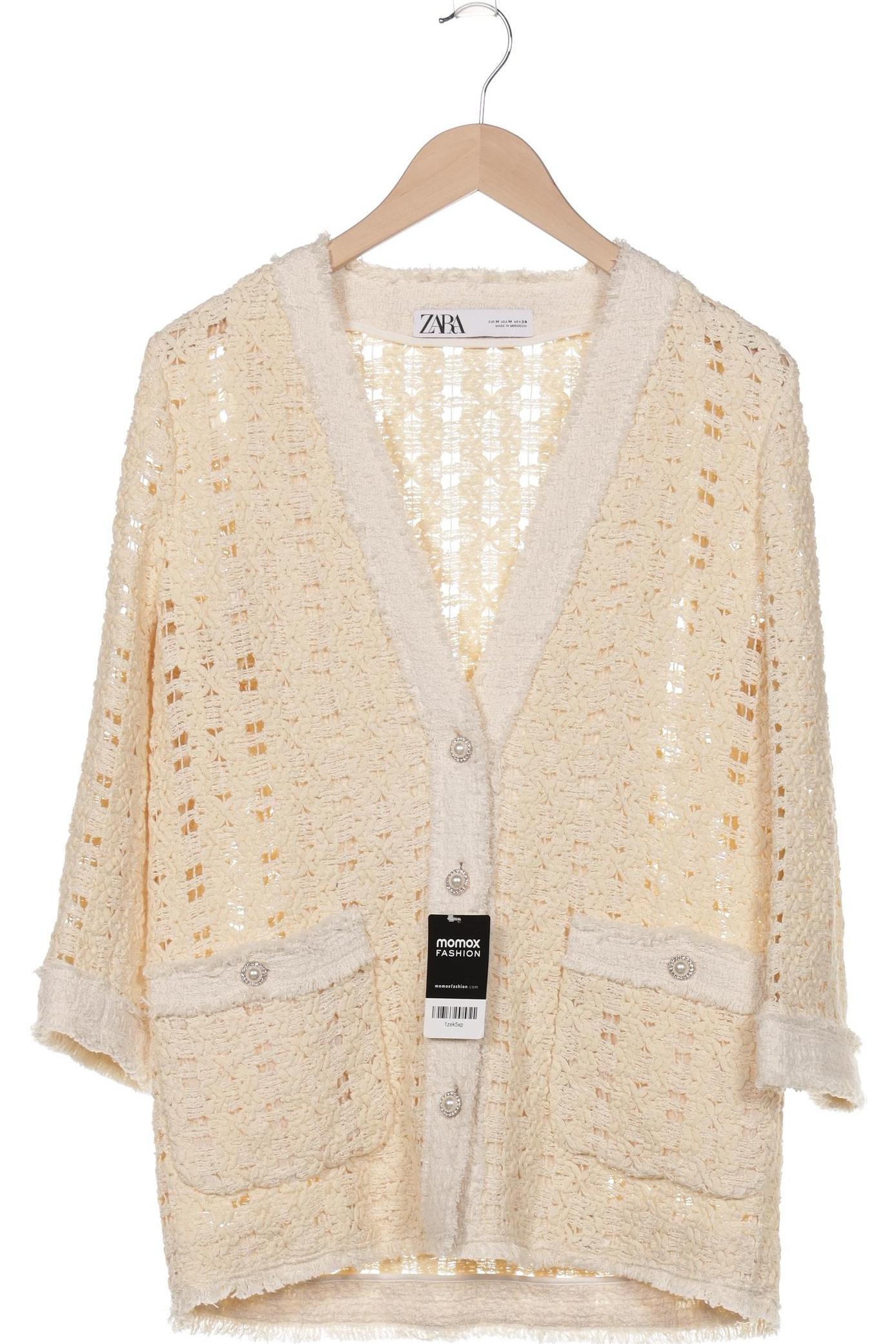 

Zara Damen Strickjacke, gelb, Gr. 38