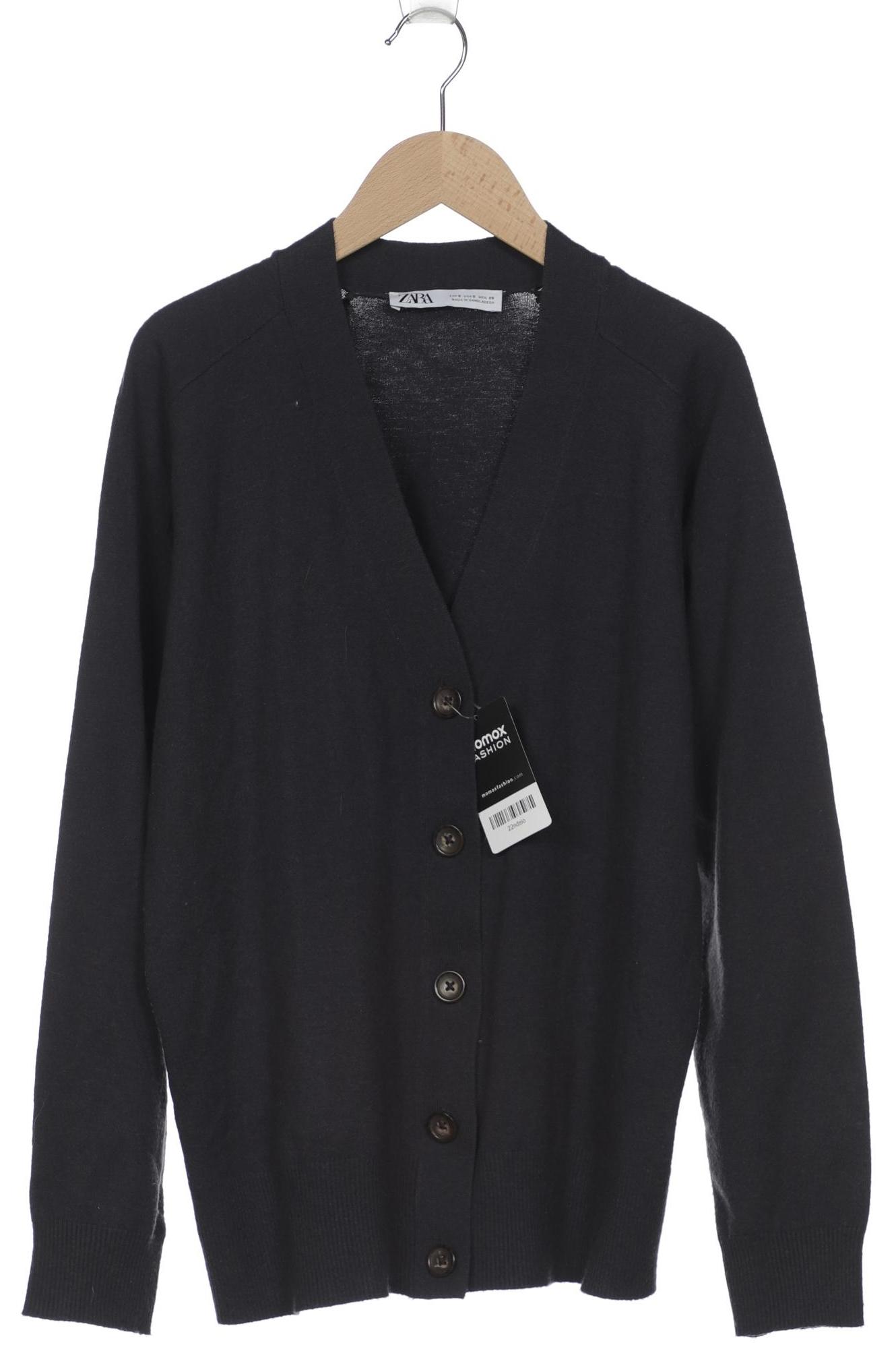 

Zara Damen Strickjacke, marineblau, Gr. 36
