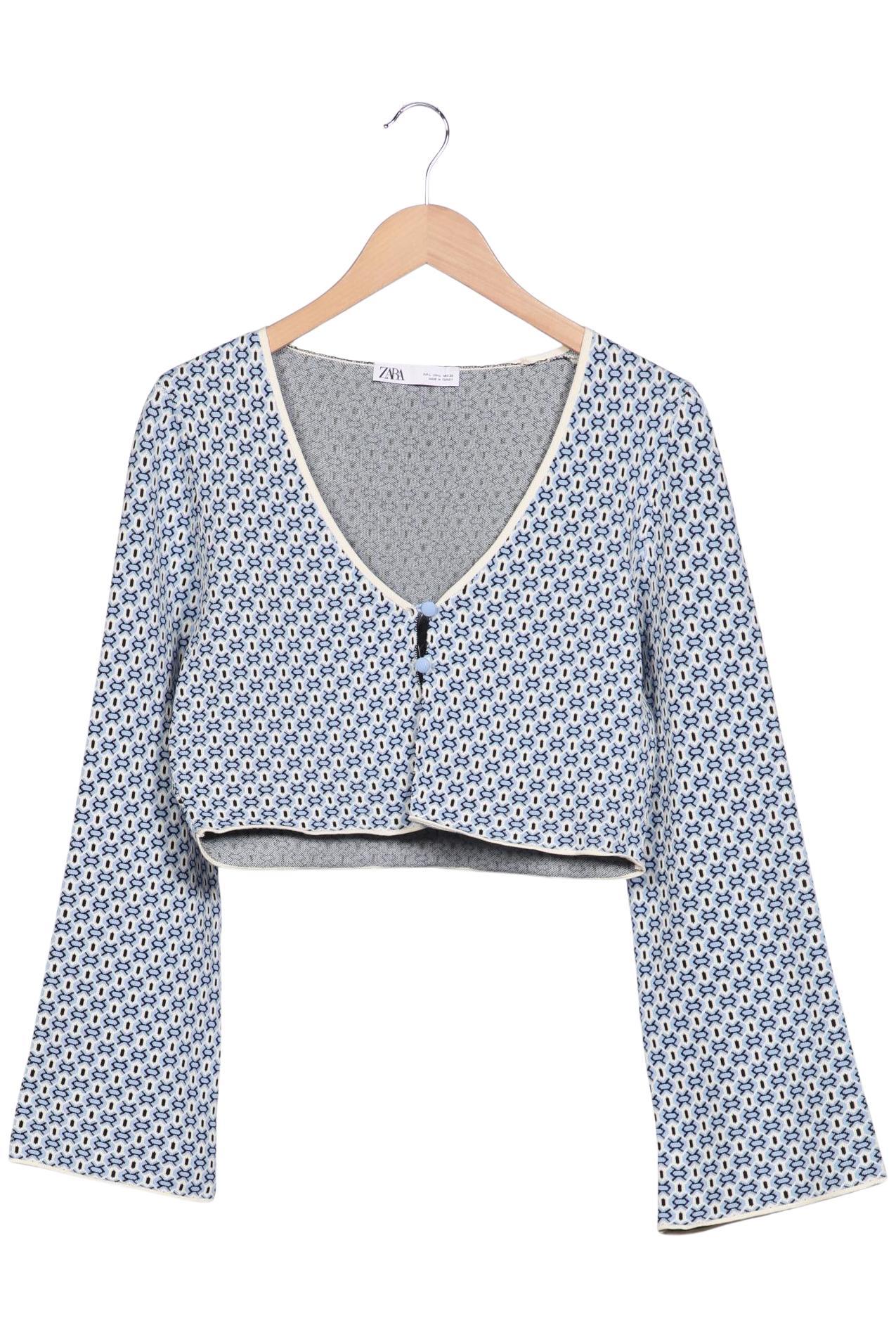 

Zara Damen Strickjacke, hellblau, Gr. 42