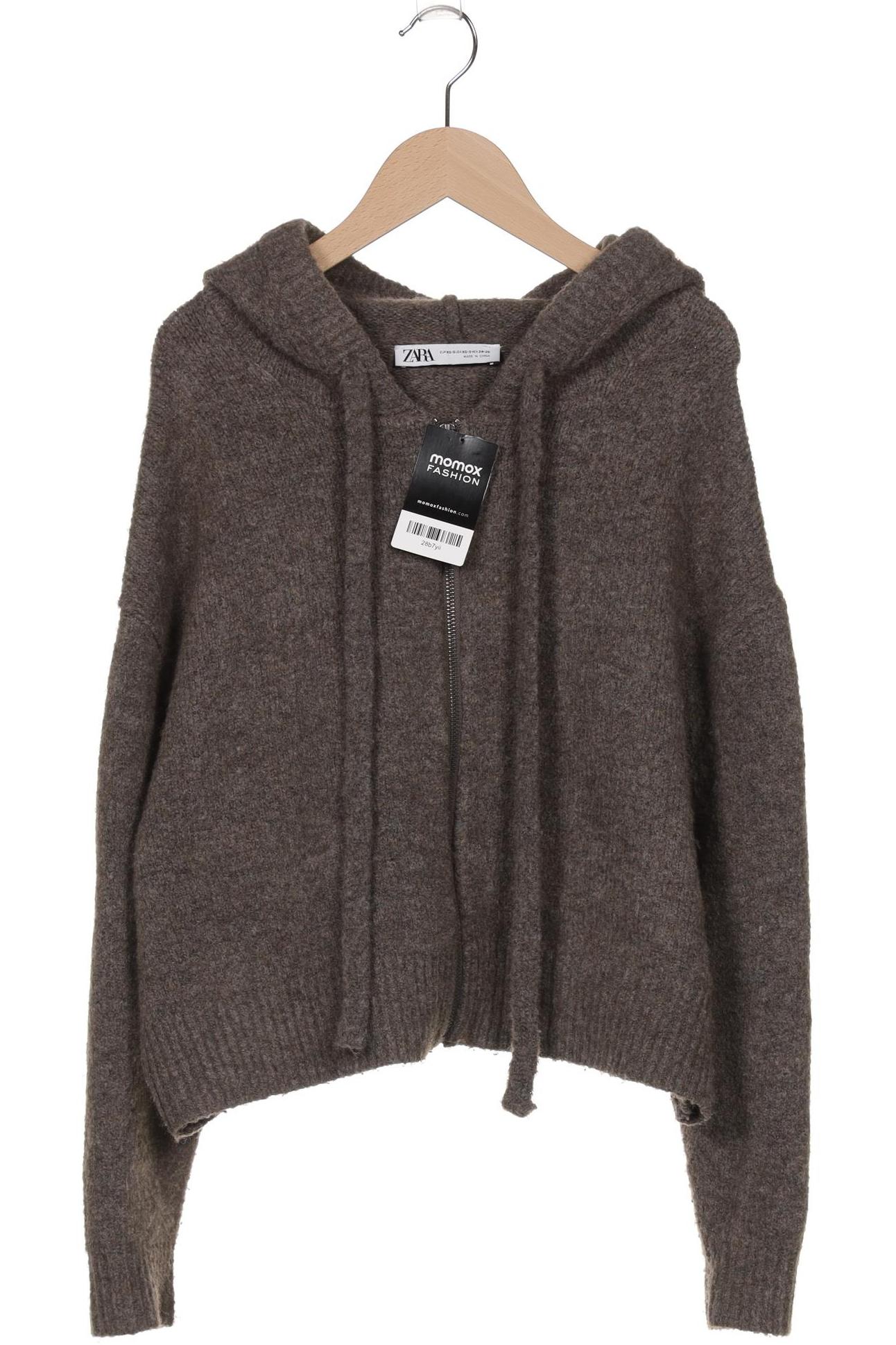 

Zara Damen Strickjacke, braun, Gr. 34