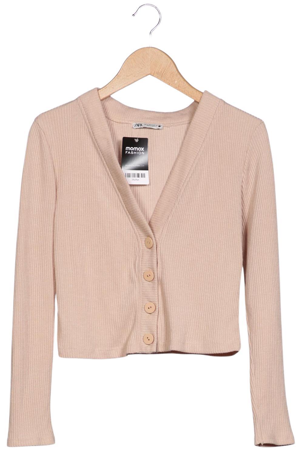 

Zara Damen Strickjacke, beige, Gr. 36