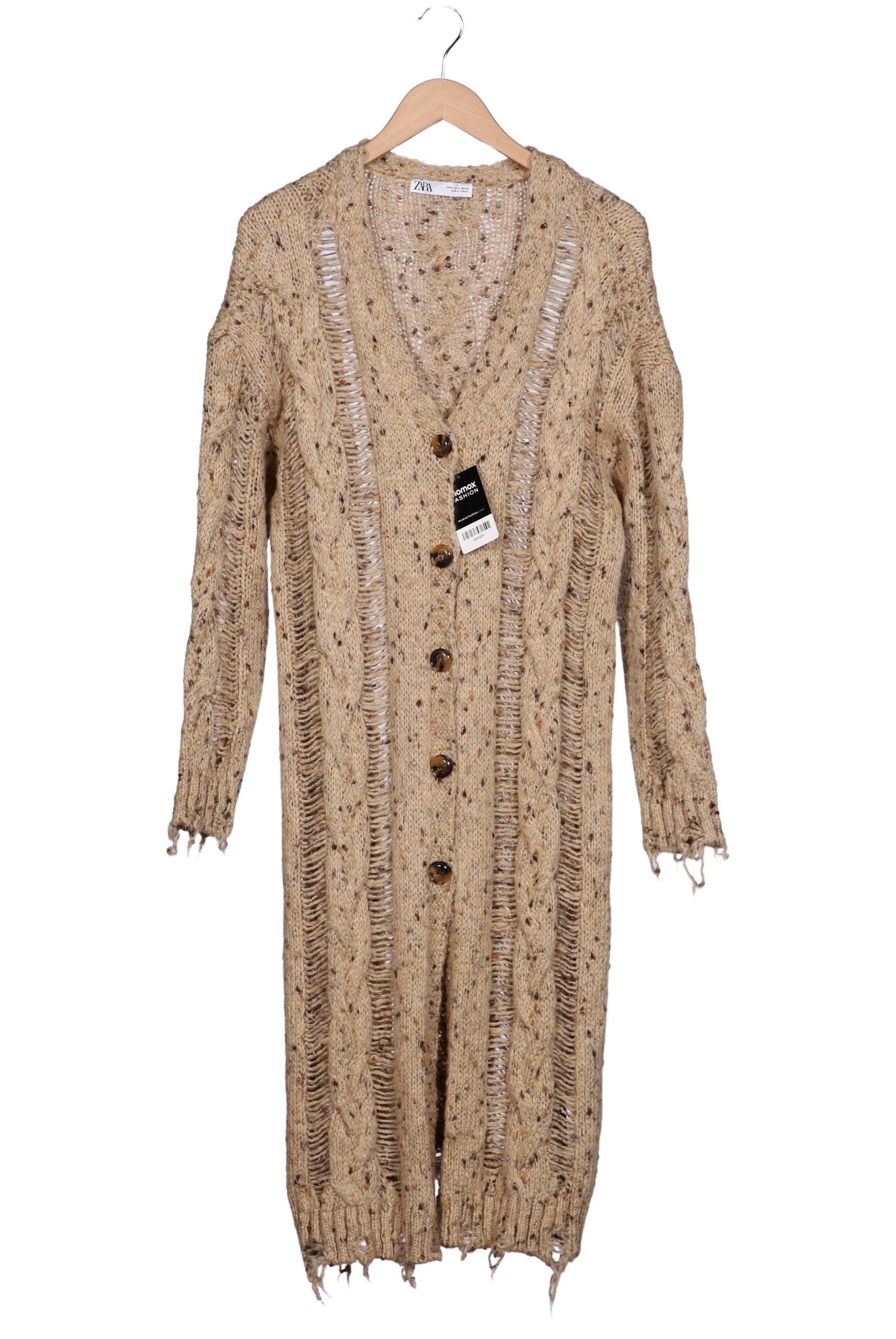 

Zara Damen Strickjacke, beige, Gr. 36