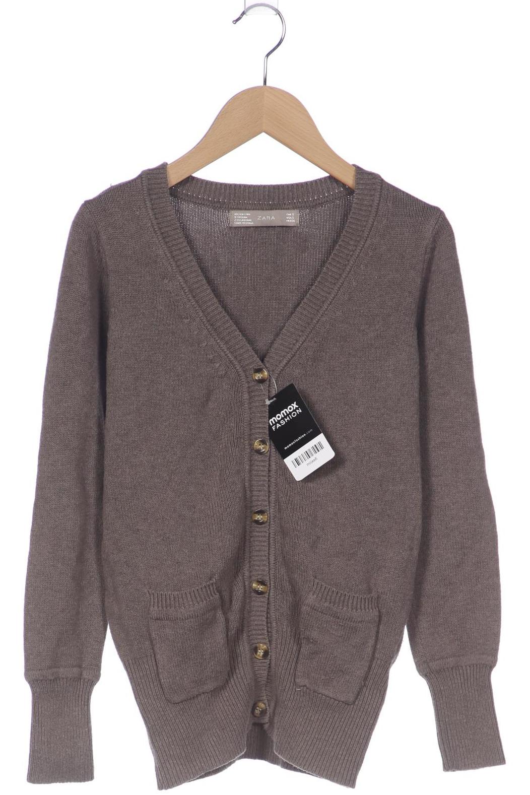 

Zara Damen Strickjacke, braun, Gr. 36