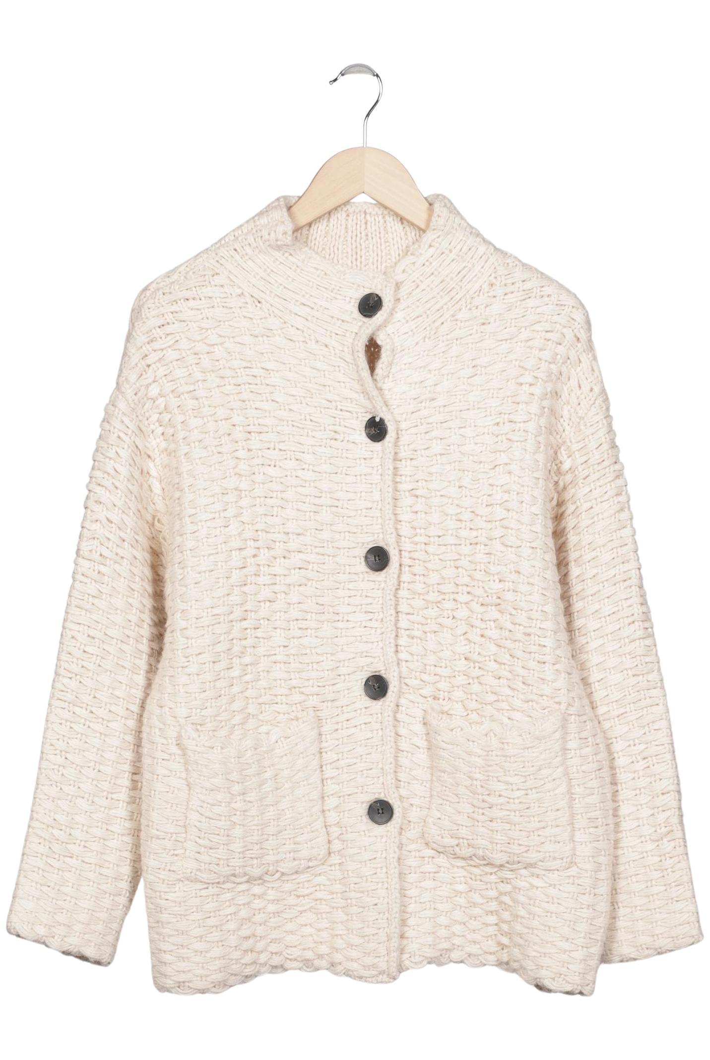 

Zara Damen Strickjacke, cremeweiß, Gr. 38