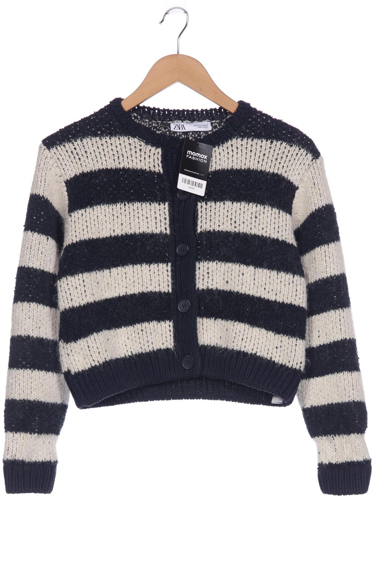 

Zara Damen Strickjacke, cremeweiß, Gr. 36