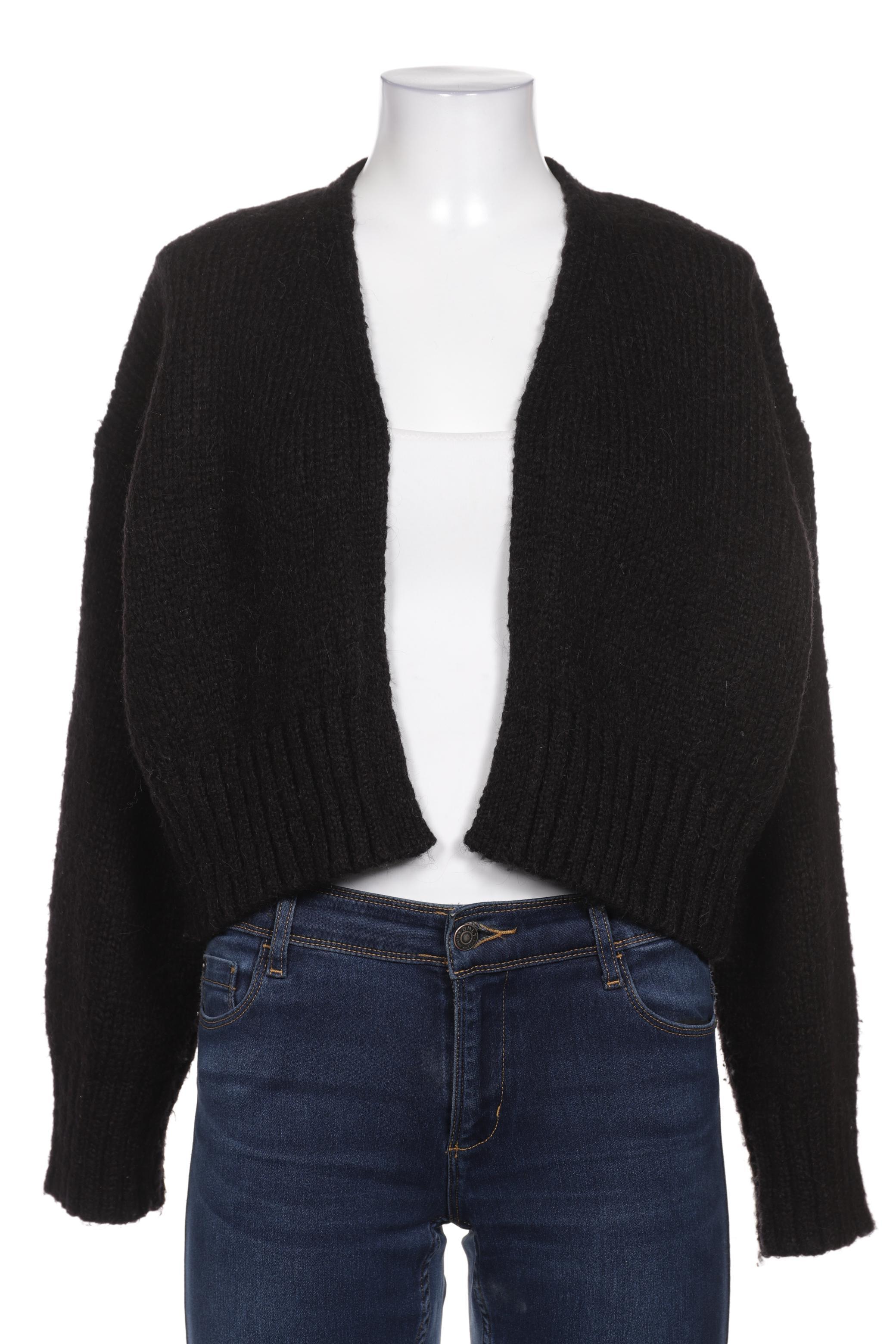 

ZARA Damen Strickjacke, schwarz