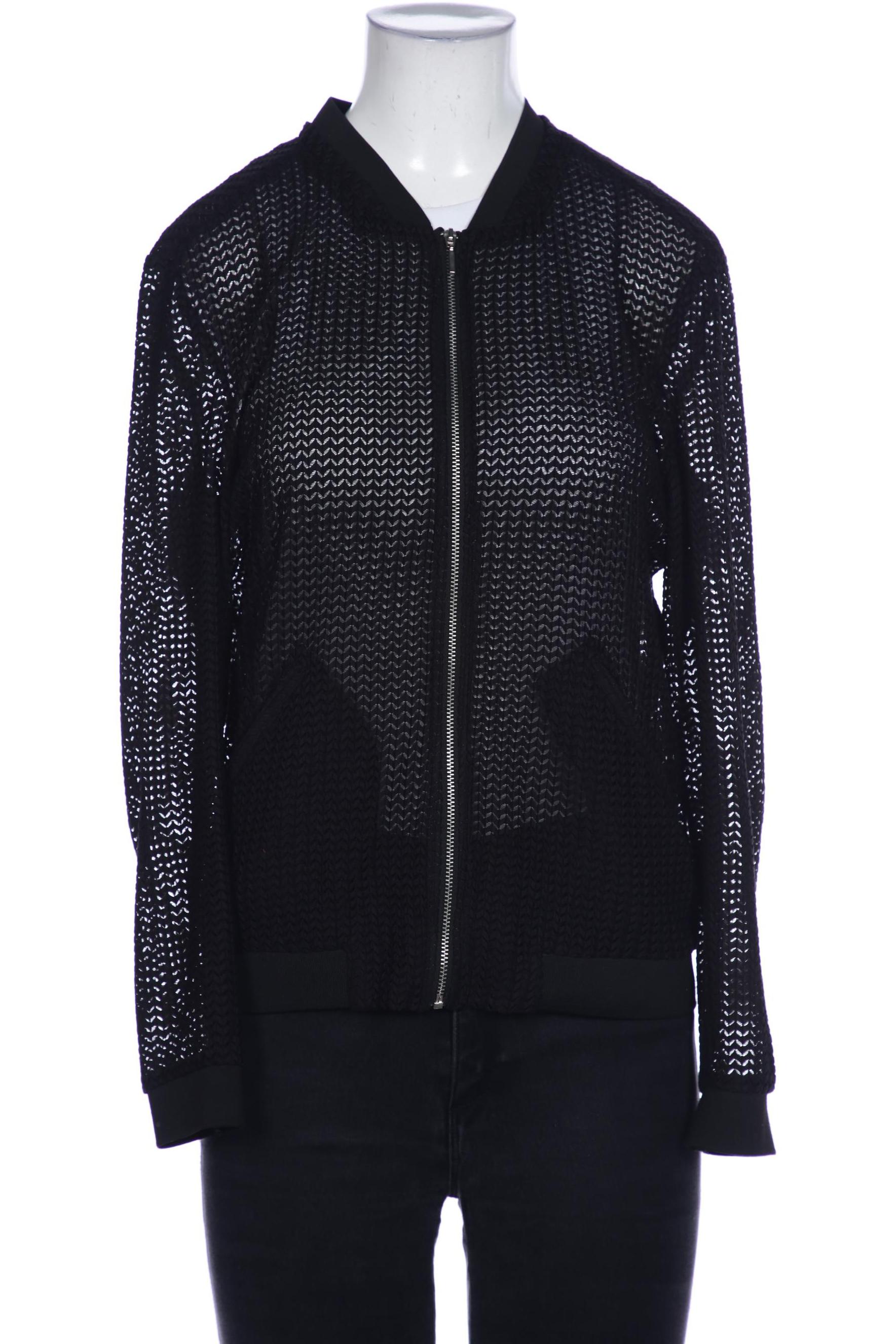 

ZARA Damen Strickjacke, schwarz
