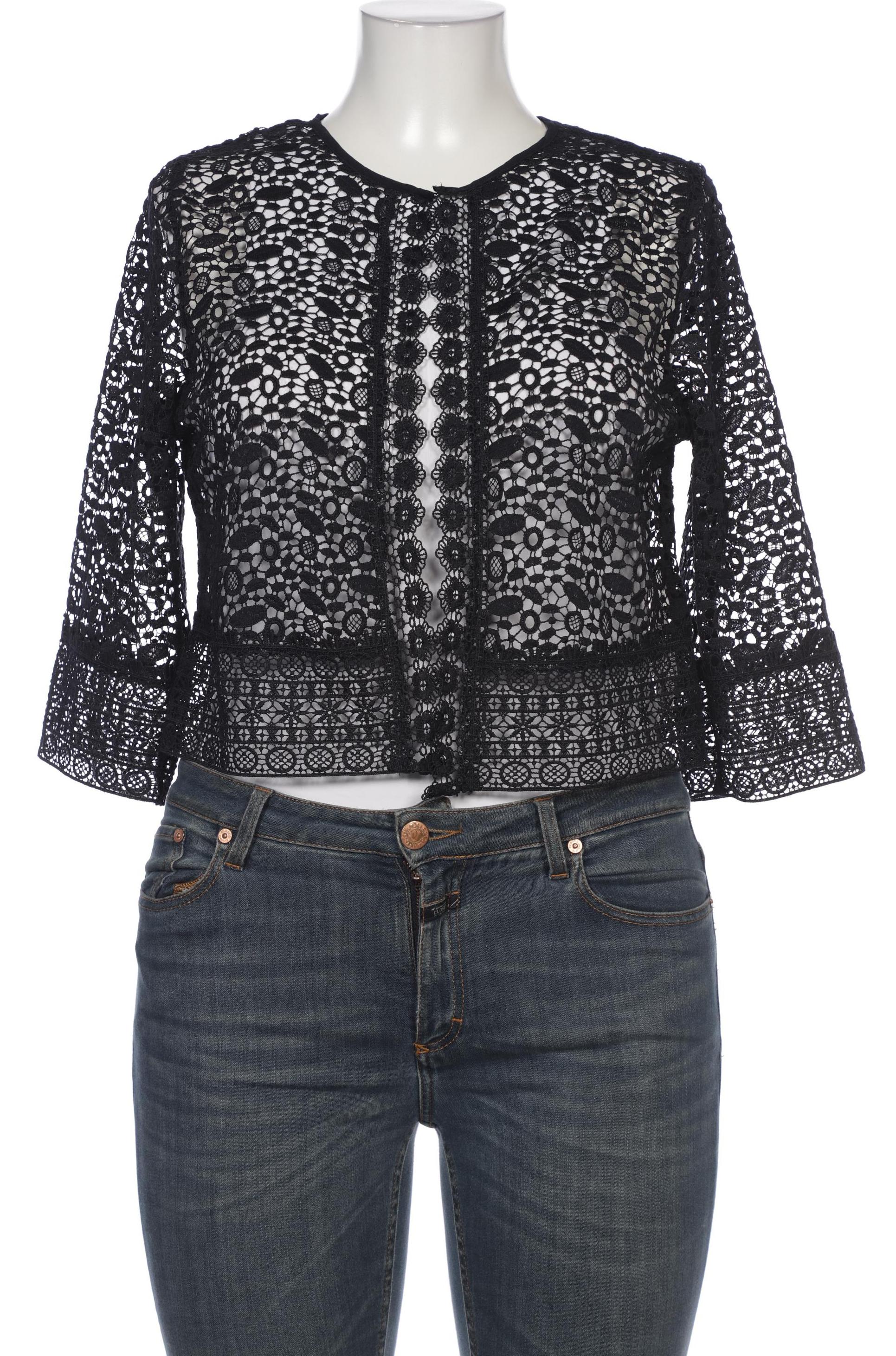 

ZARA Damen Strickjacke, marineblau