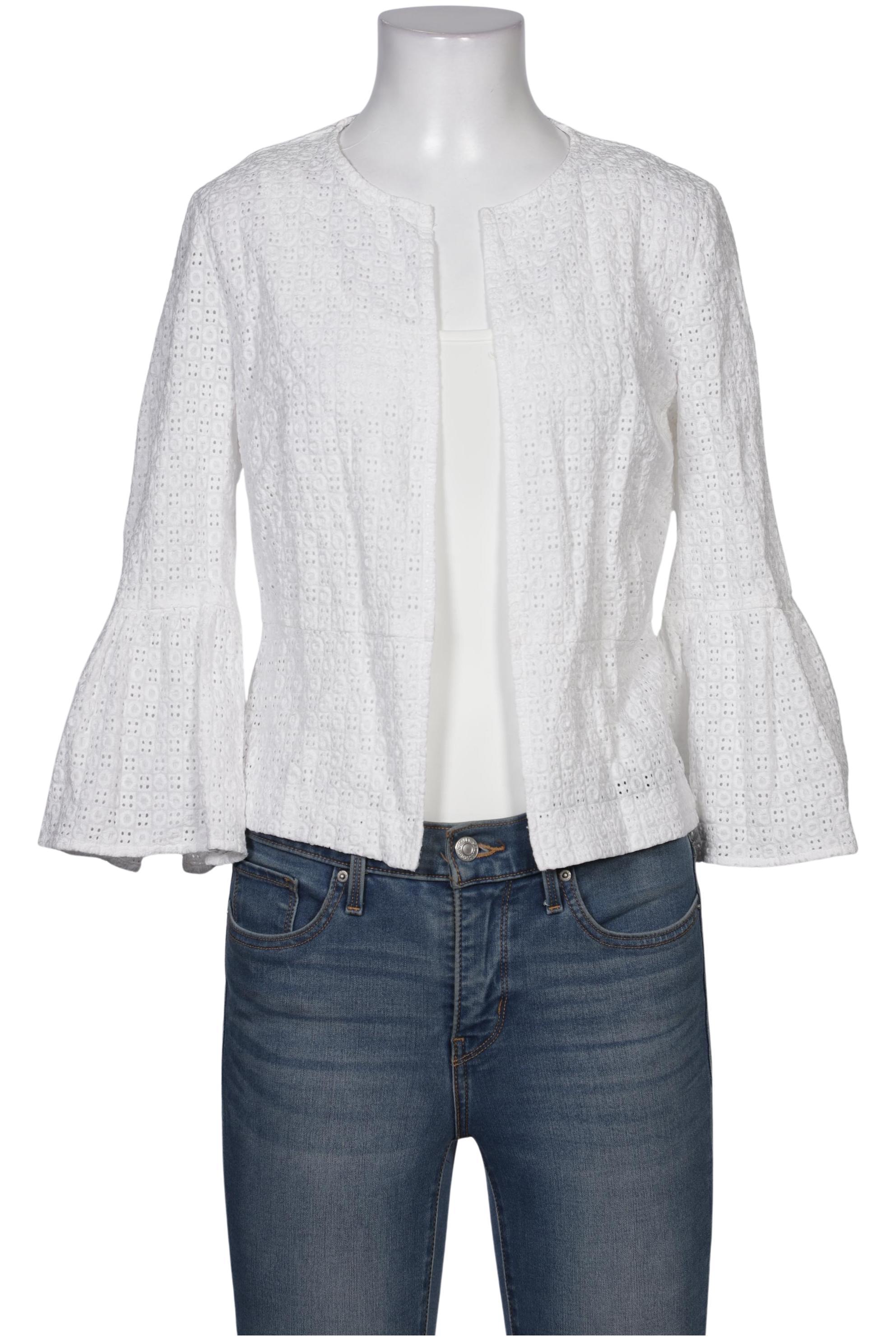 

Zara Damen Strickjacke, weiß, Gr. 38