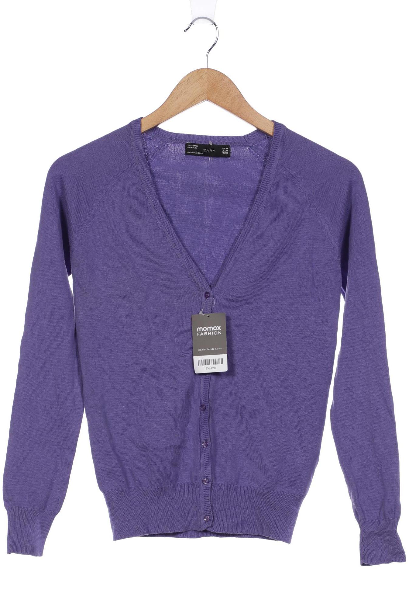 

Zara Damen Strickjacke, flieder, Gr. 38