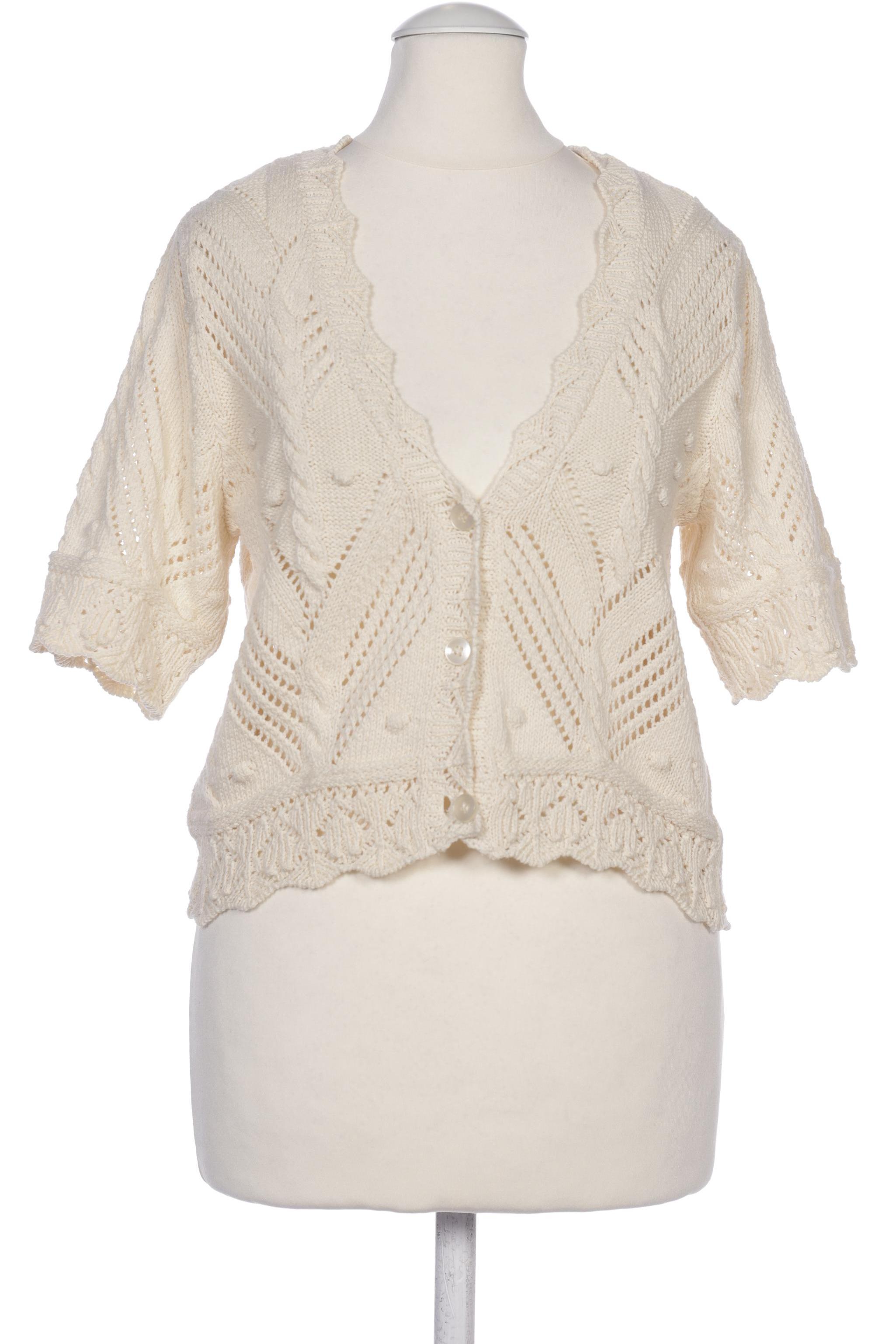 

ZARA Damen Strickjacke, cremeweiß