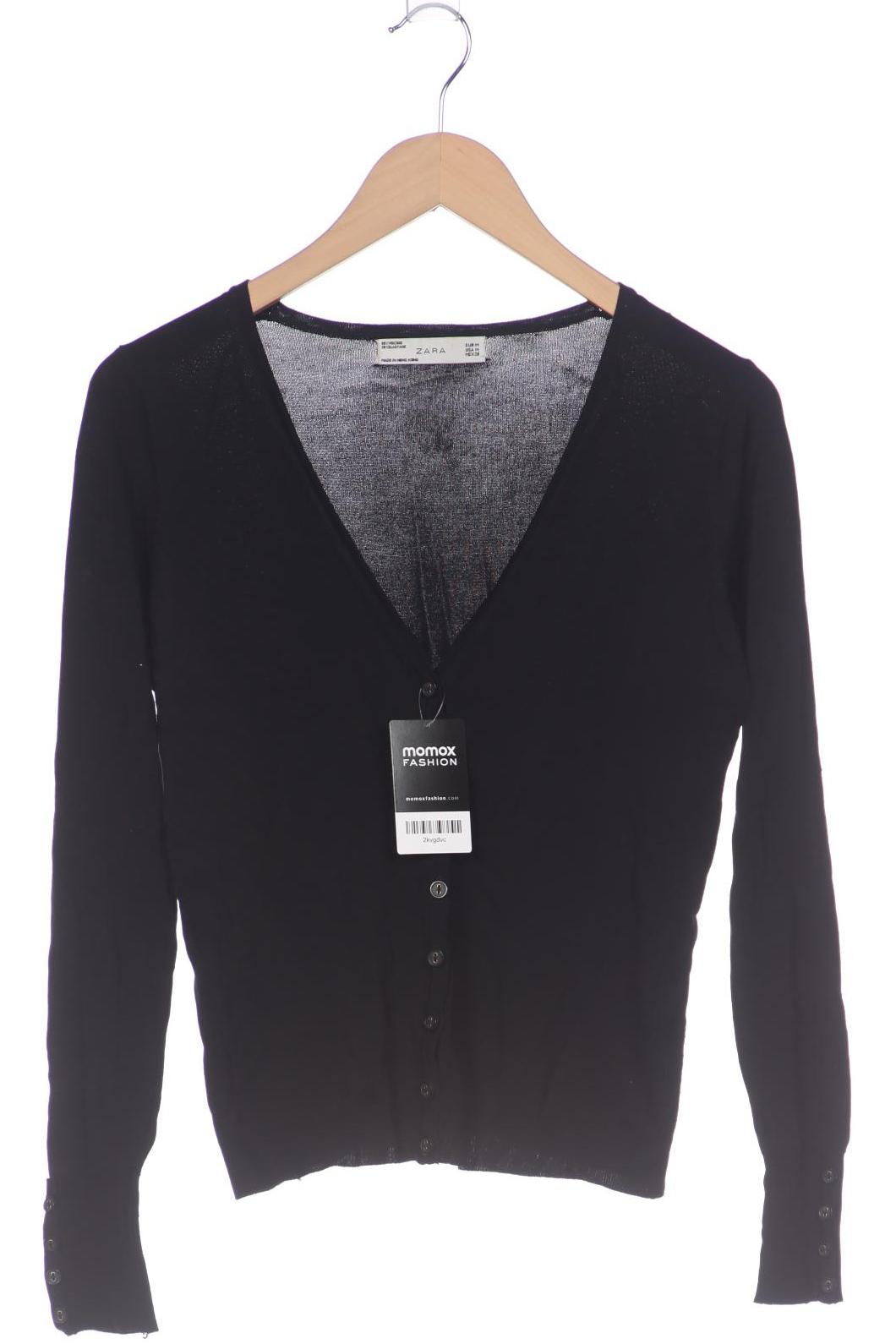 

Zara Damen Strickjacke, schwarz, Gr. 38