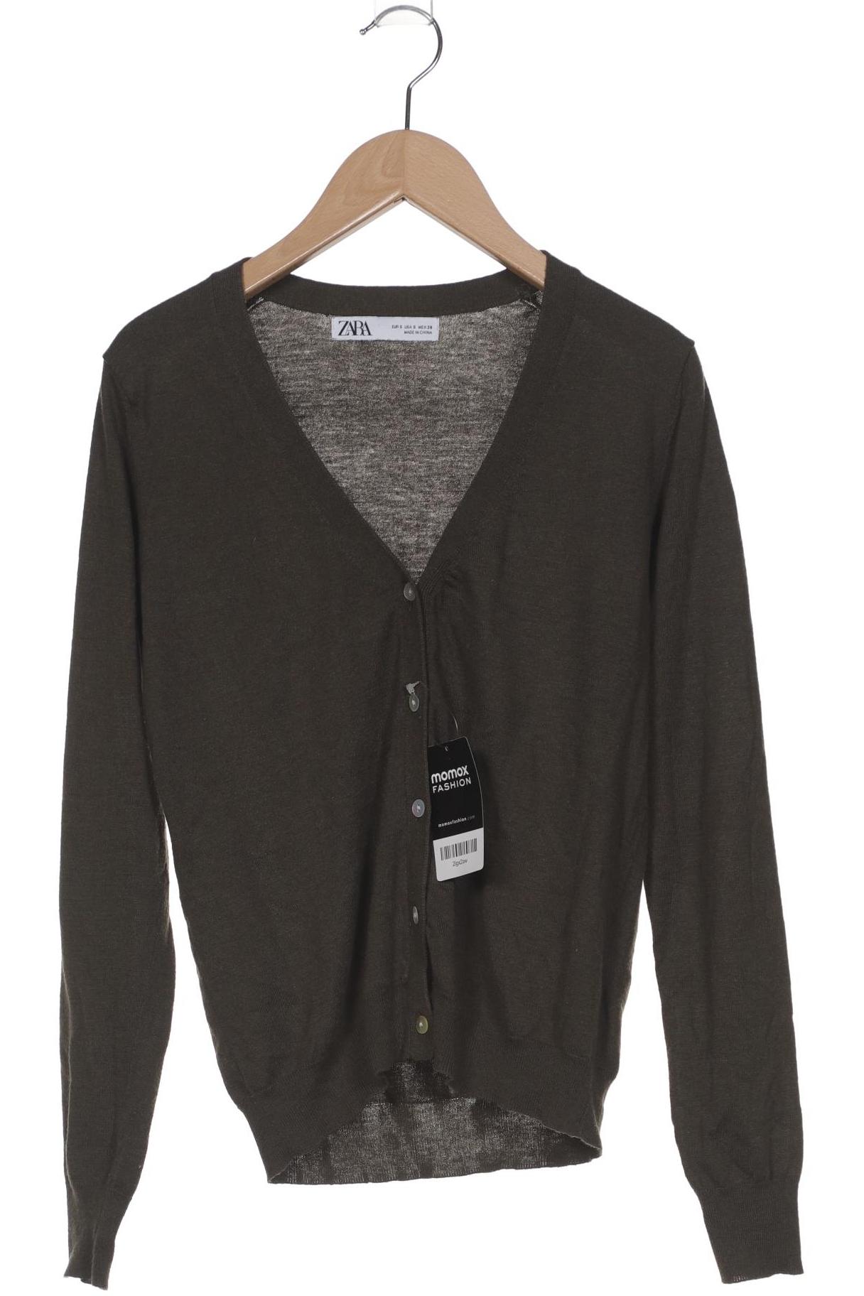 

Zara Damen Strickjacke, grün, Gr. 36