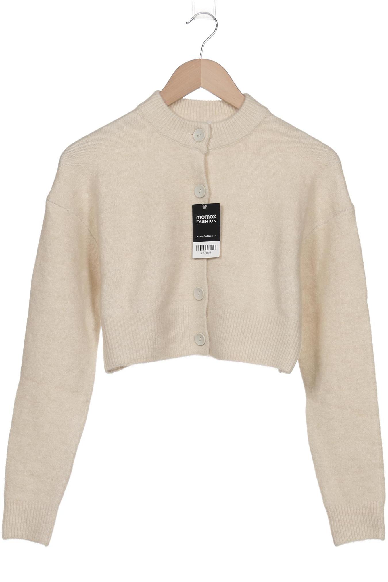 

Zara Damen Strickjacke, cremeweiß, Gr. 34