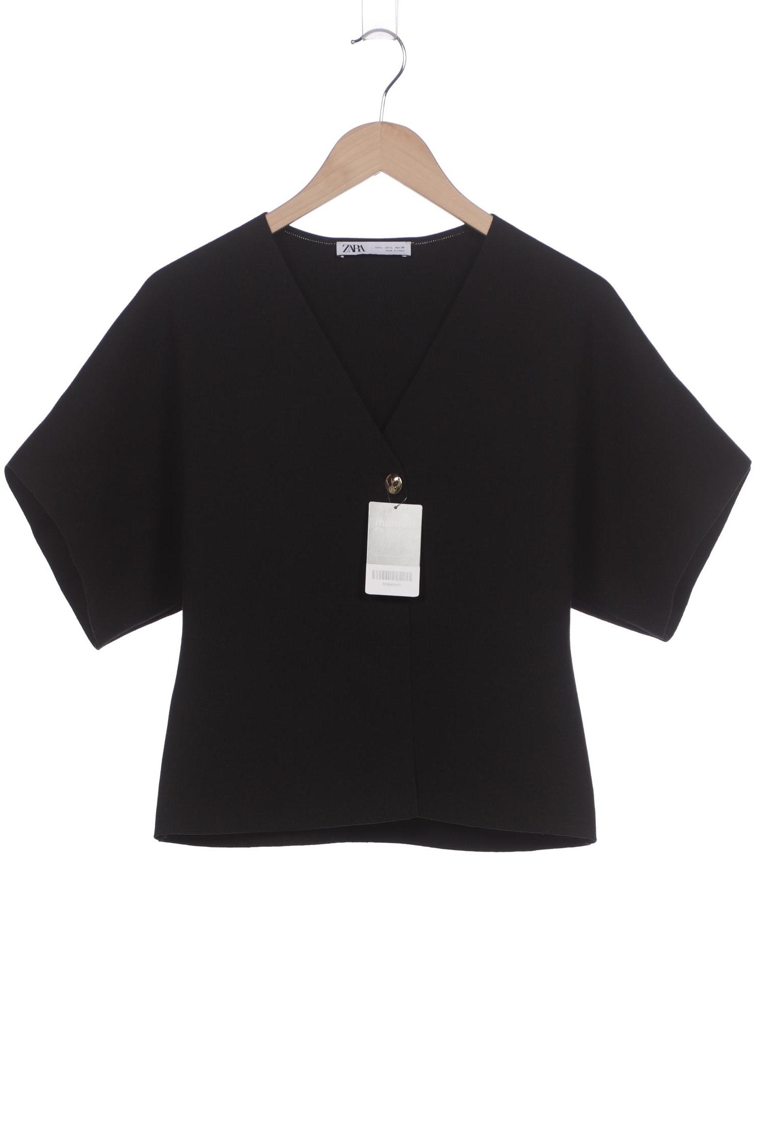 

Zara Damen Strickjacke, schwarz, Gr. 42