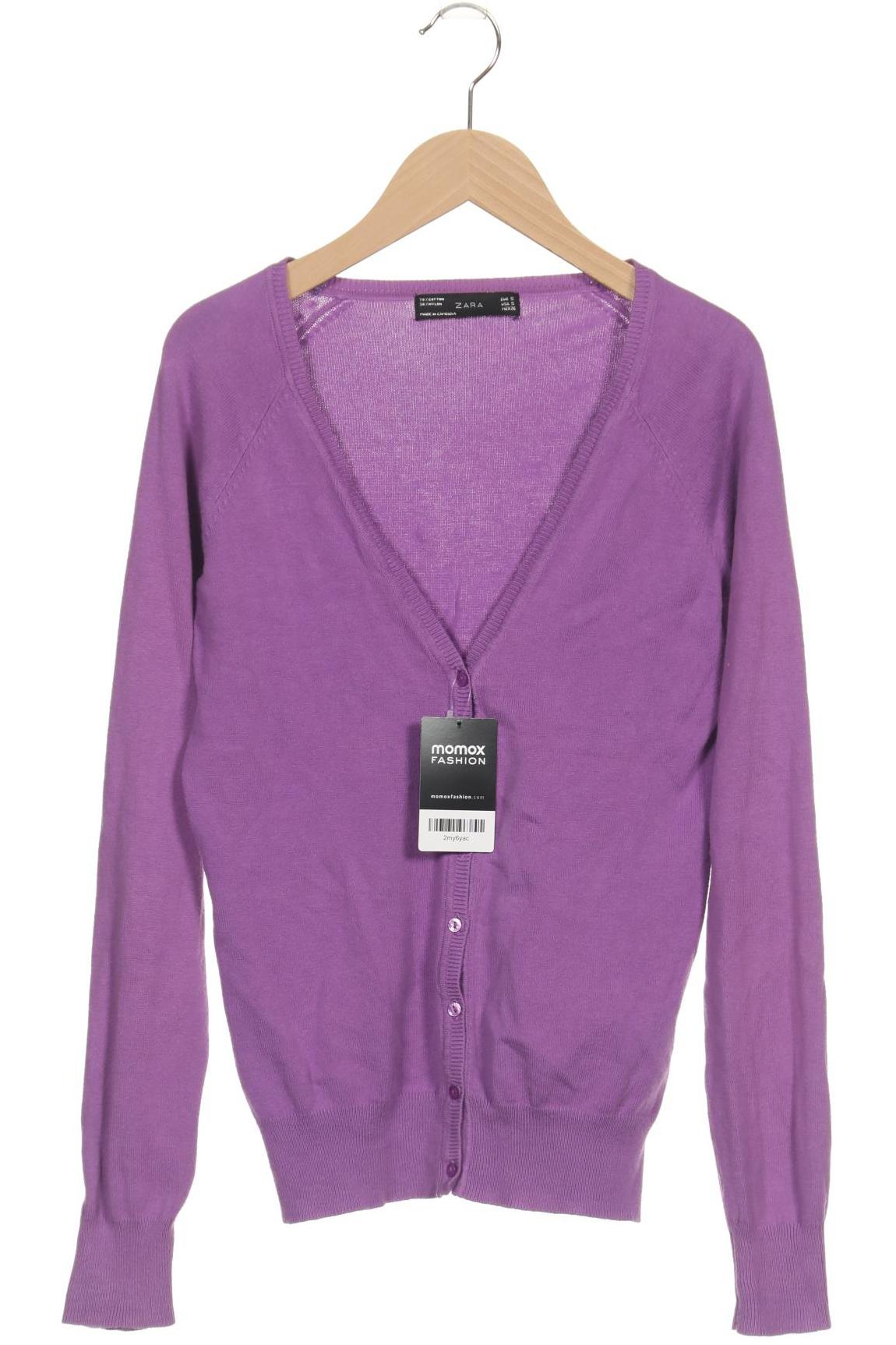 

Zara Damen Strickjacke, flieder, Gr. 36