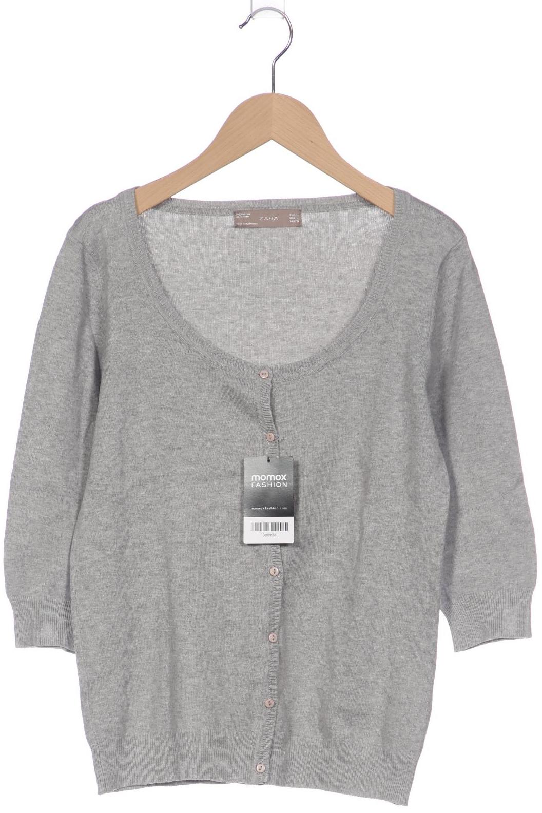 

Zara Damen Strickjacke, grau, Gr. 42